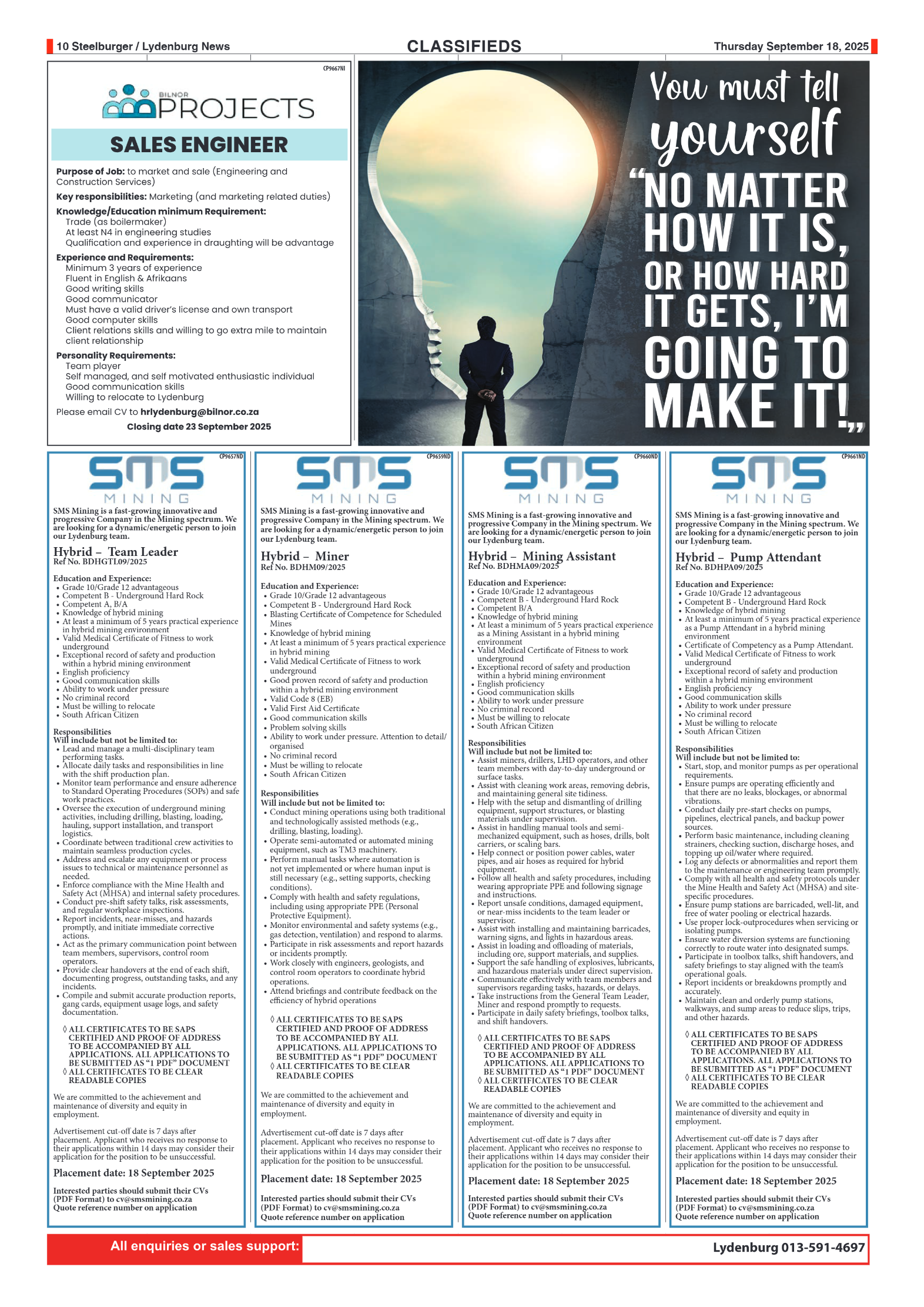 Steelburger News 18 September 2025 page 10