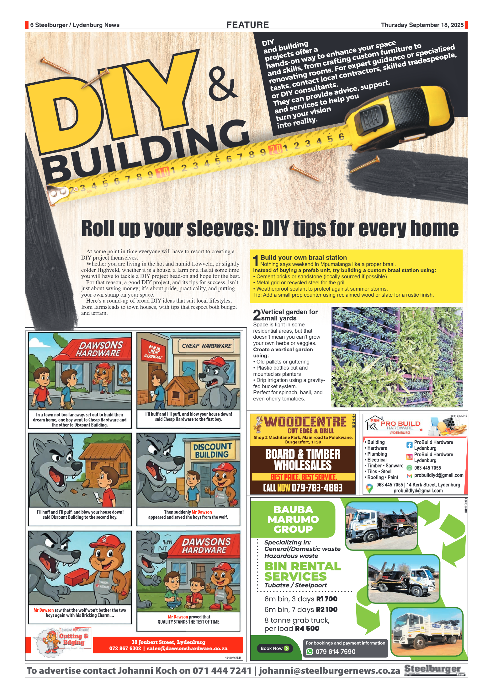 Steelburger News 18 September 2025 page 6