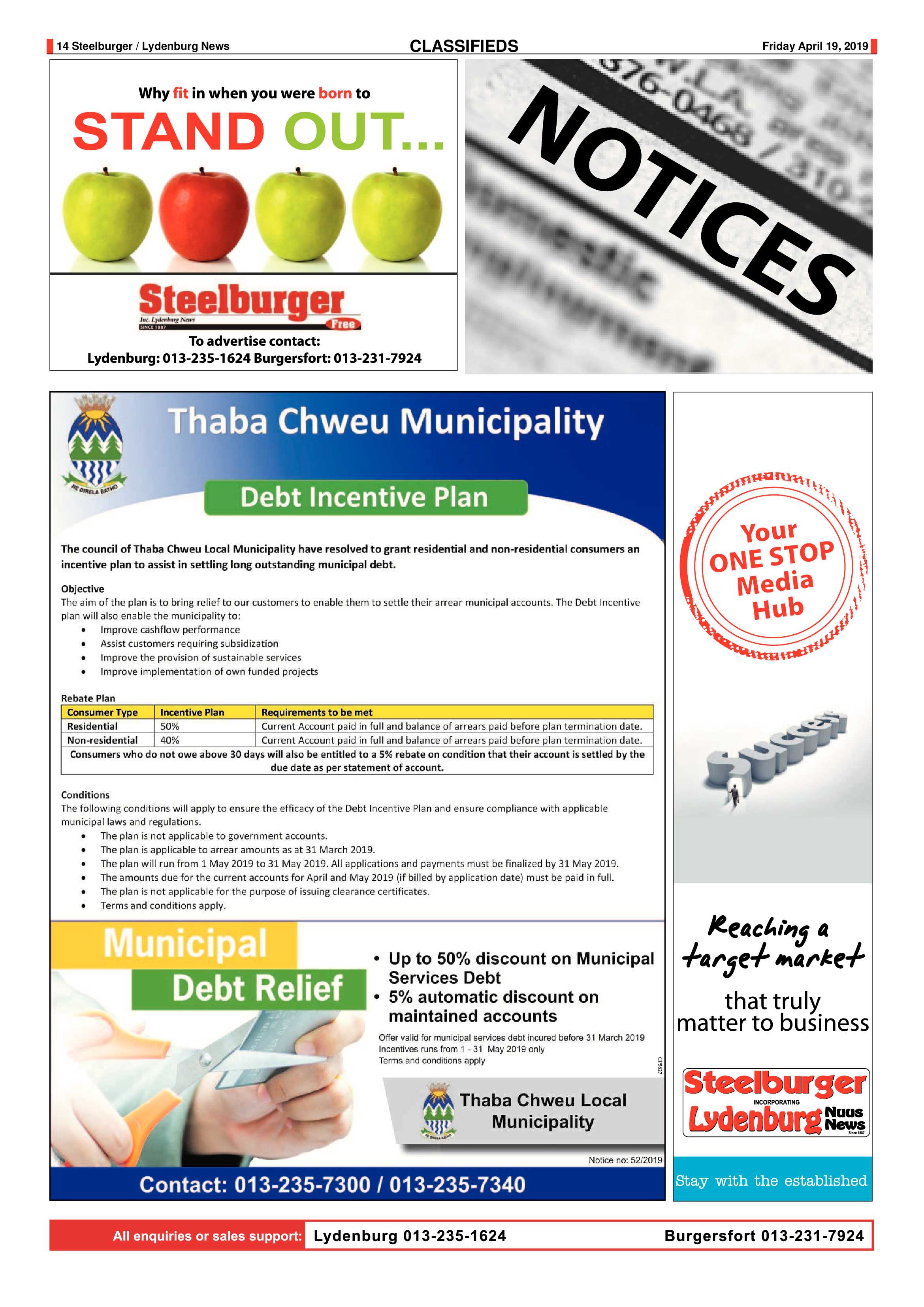 Steelburger News 19 April 2019 page 14