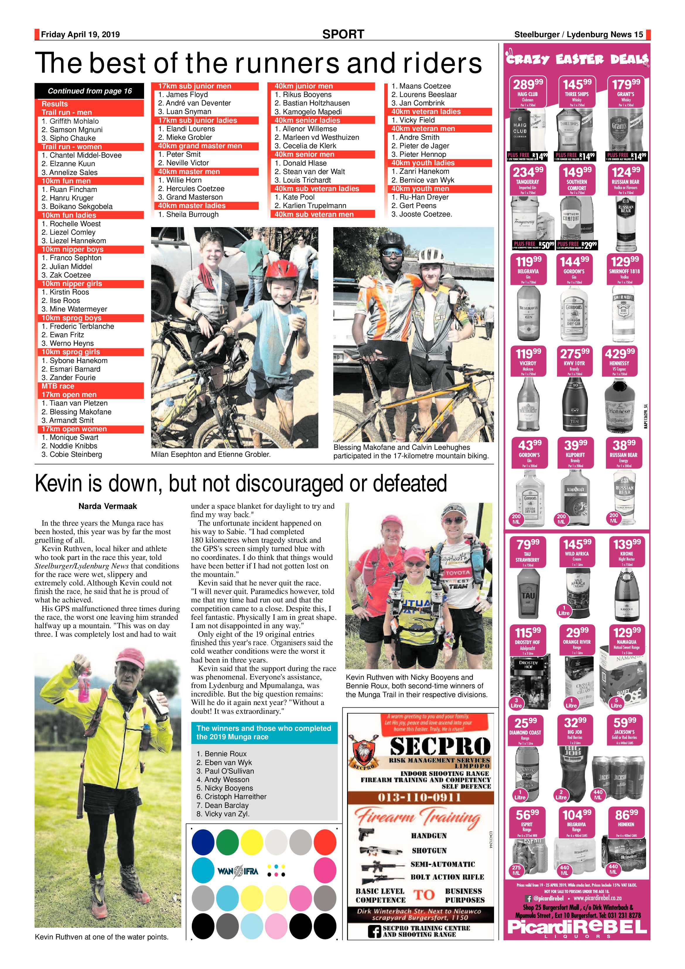 Steelburger News 19 April 2019 page 15