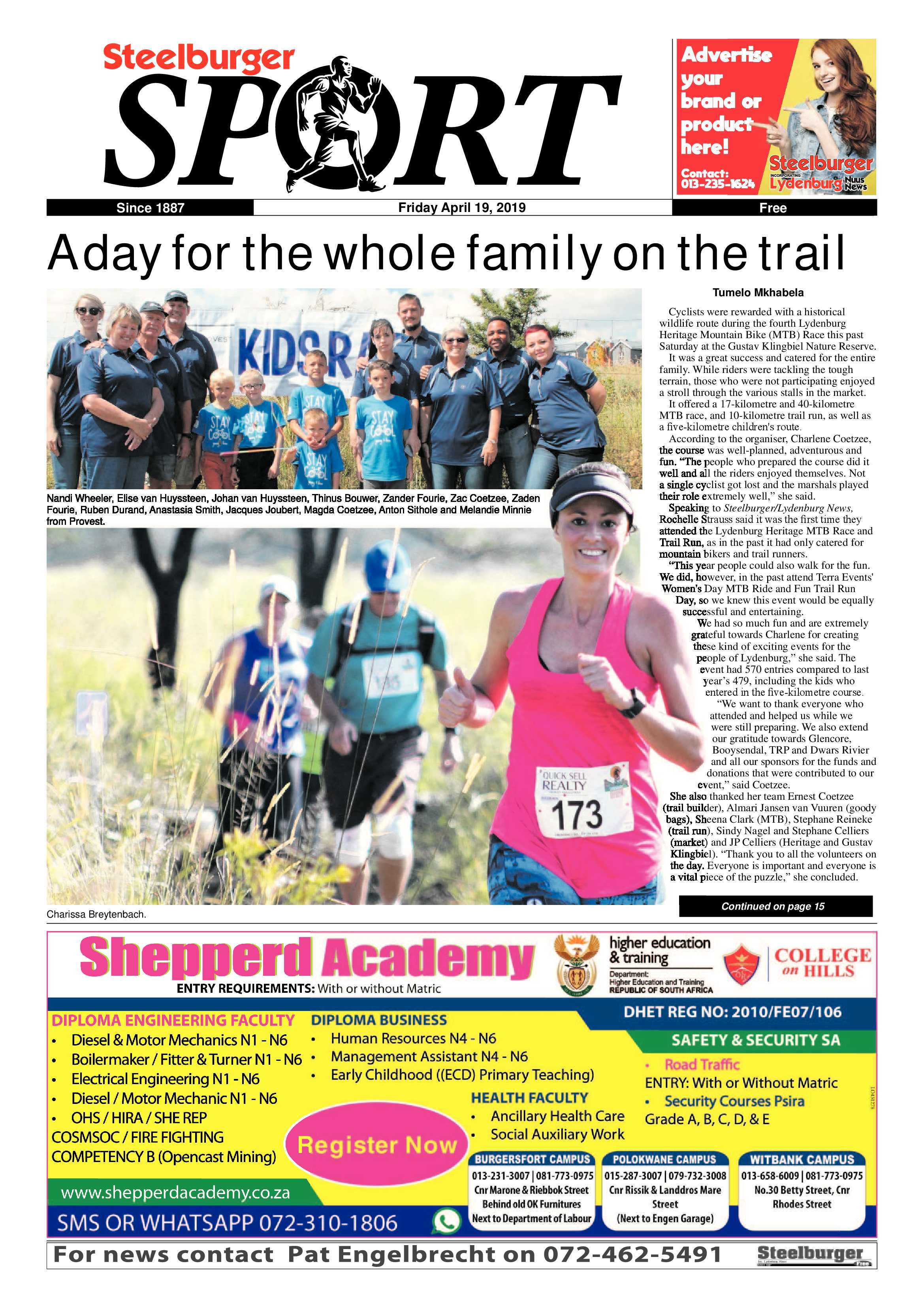 Steelburger News 19 April 2019 page 16