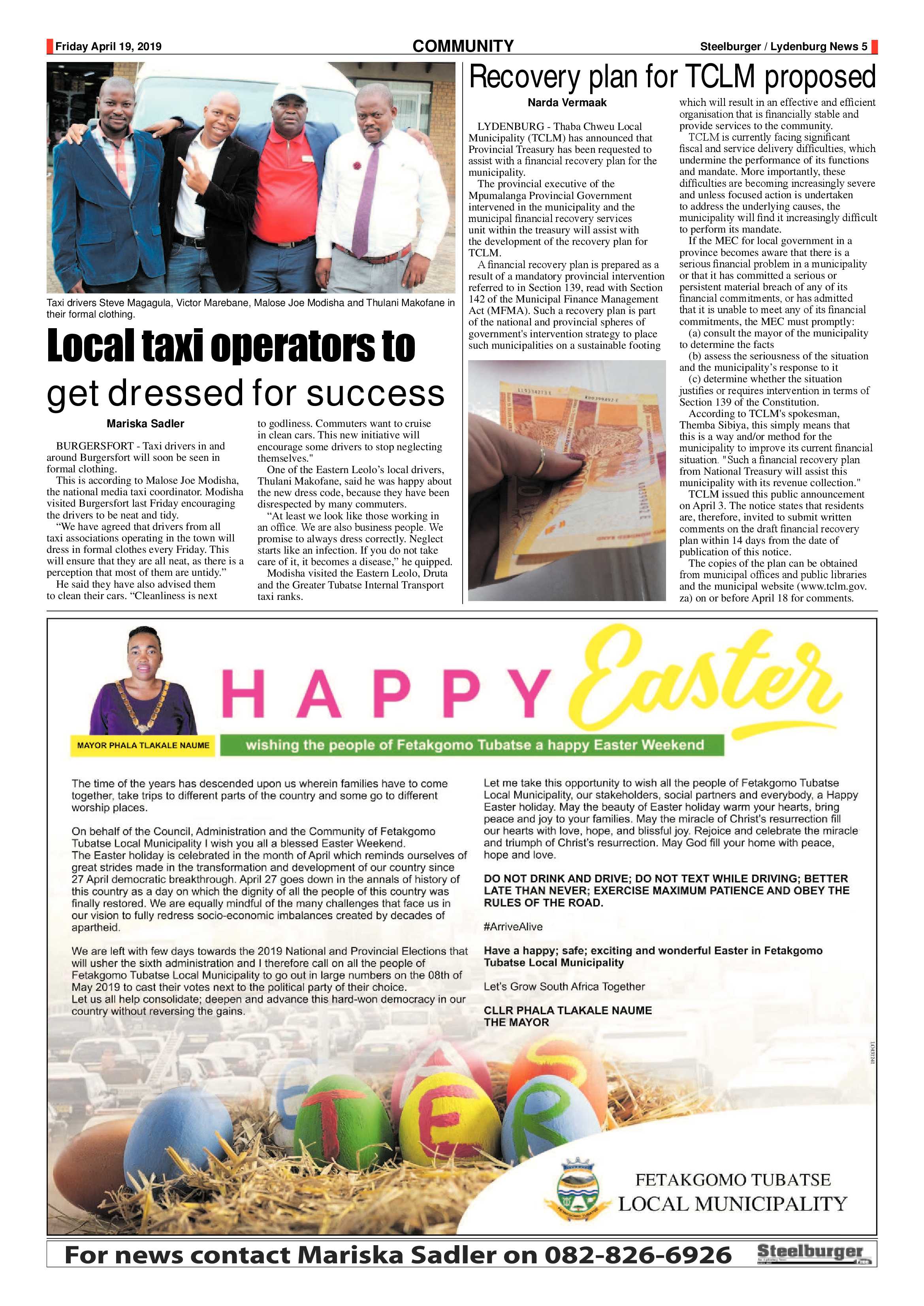 Steelburger News 19 April 2019 page 5