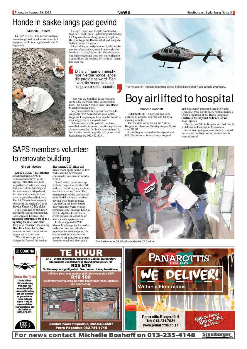 Steelburger News 19 August 2021 page 3