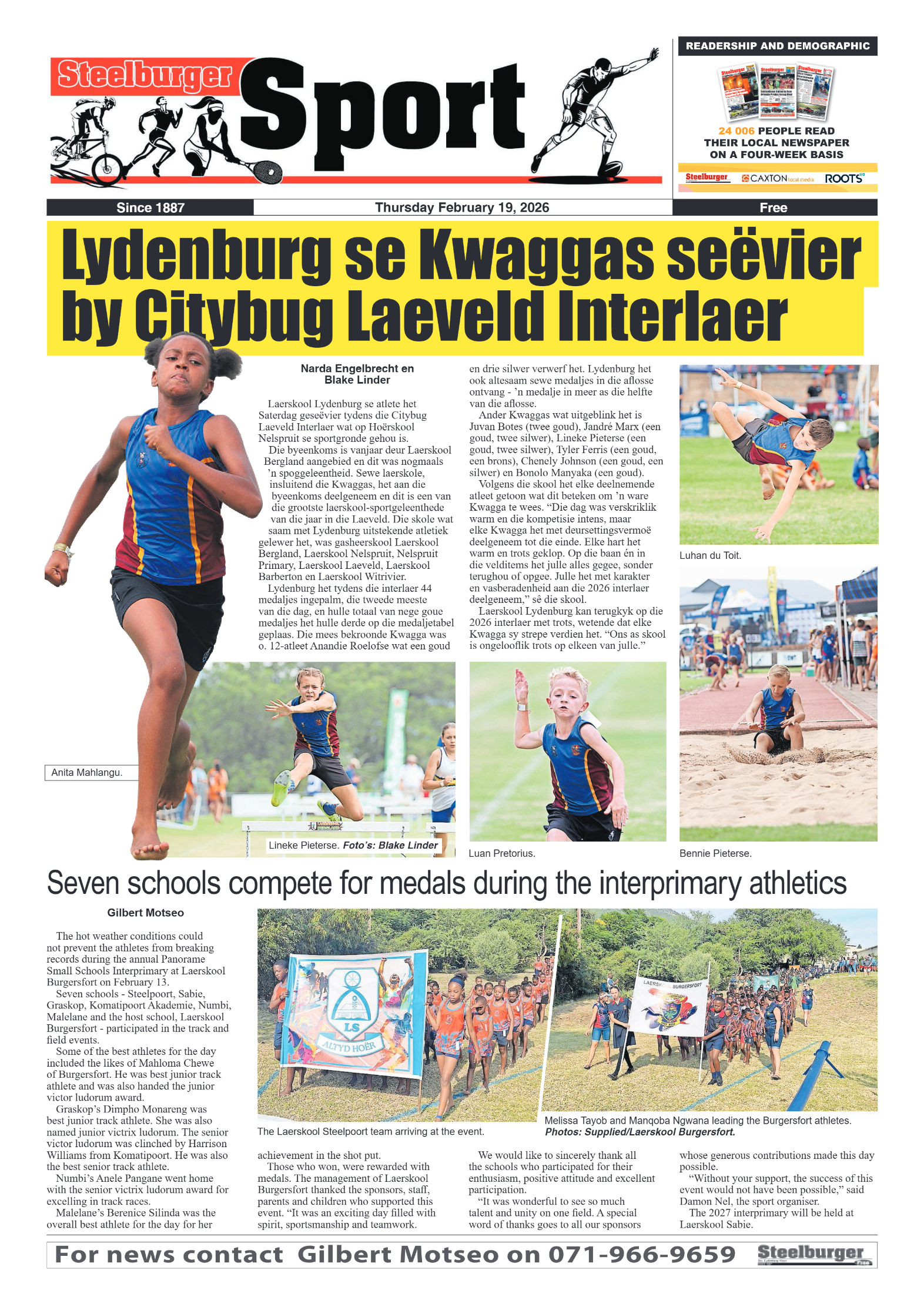 Steelburger News 19 February 2026 page 8
