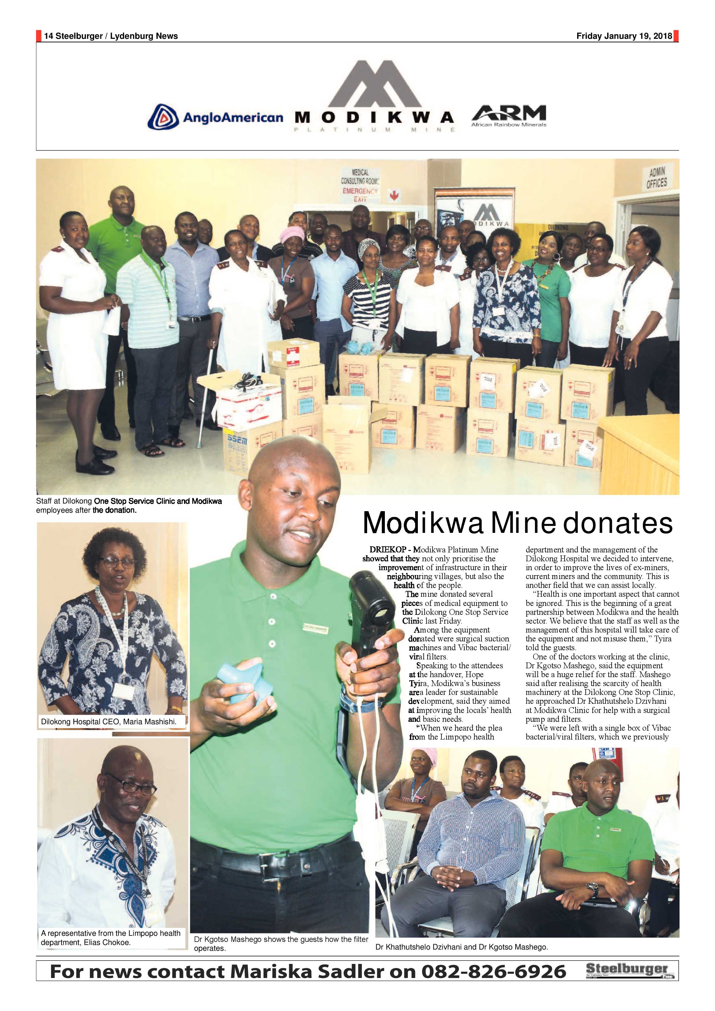 Steelburger News 19 January 2018 page 14