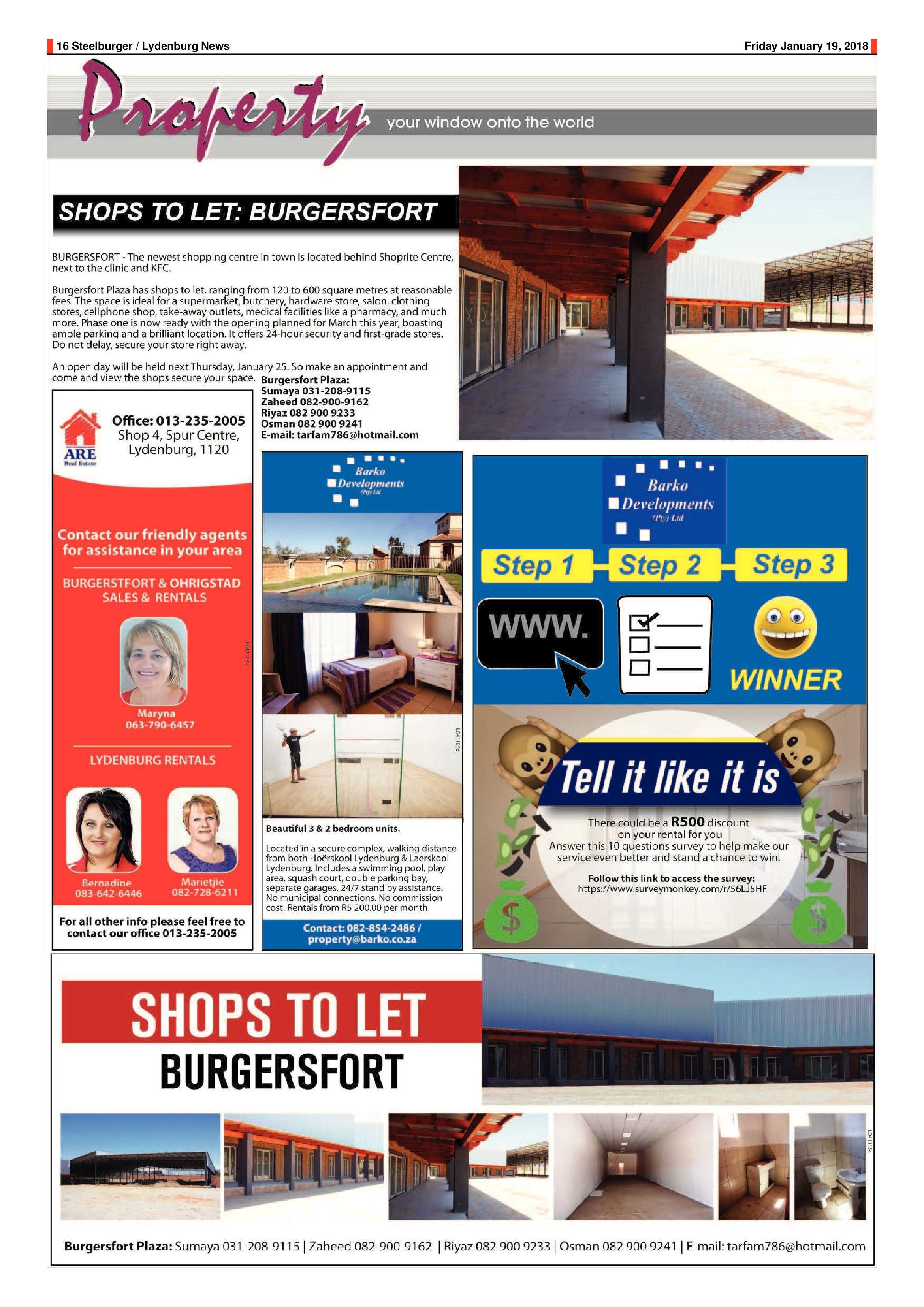 Steelburger News 19 January 2018 page 16