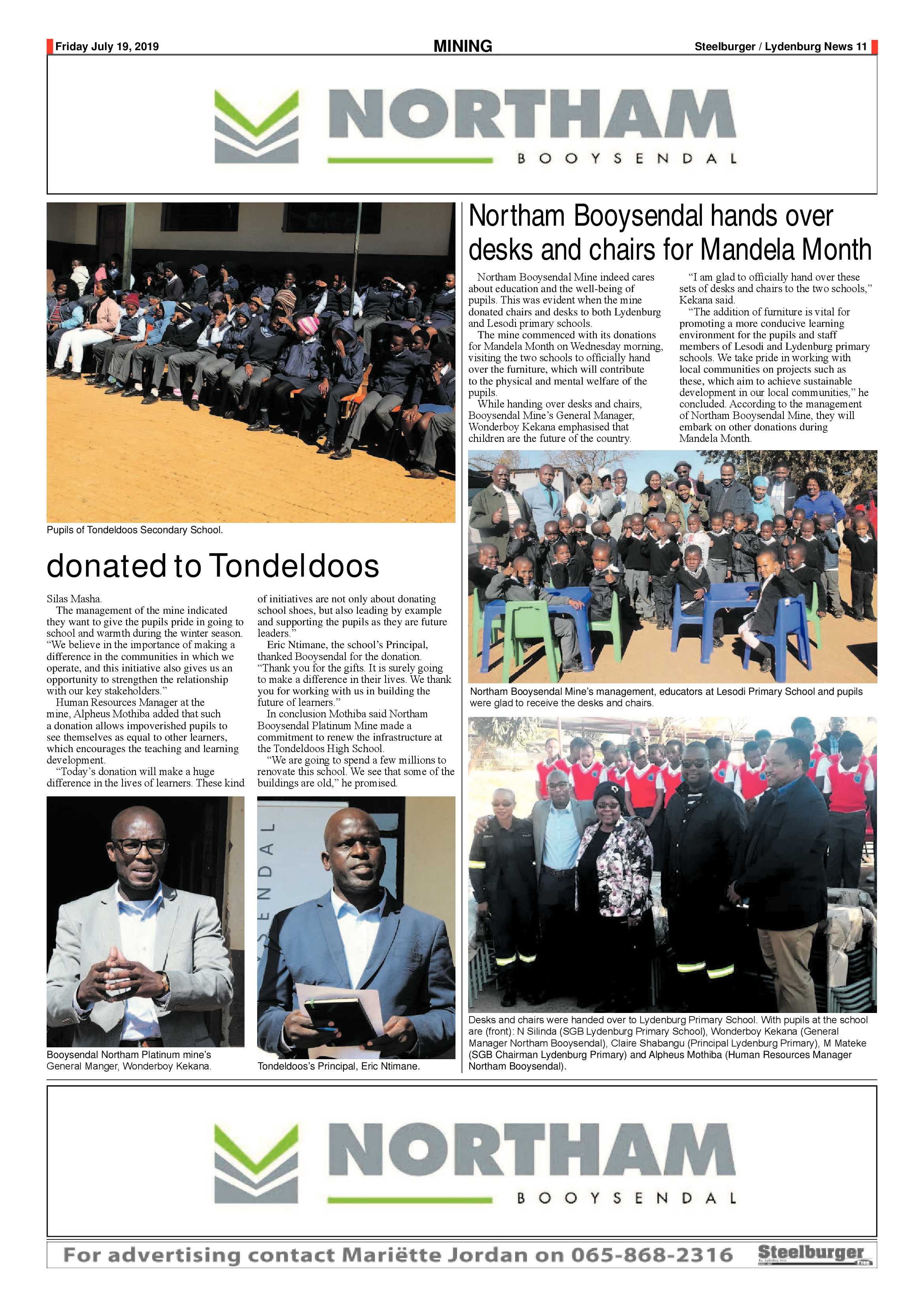 Steelburger News 19 July 2019 page 11