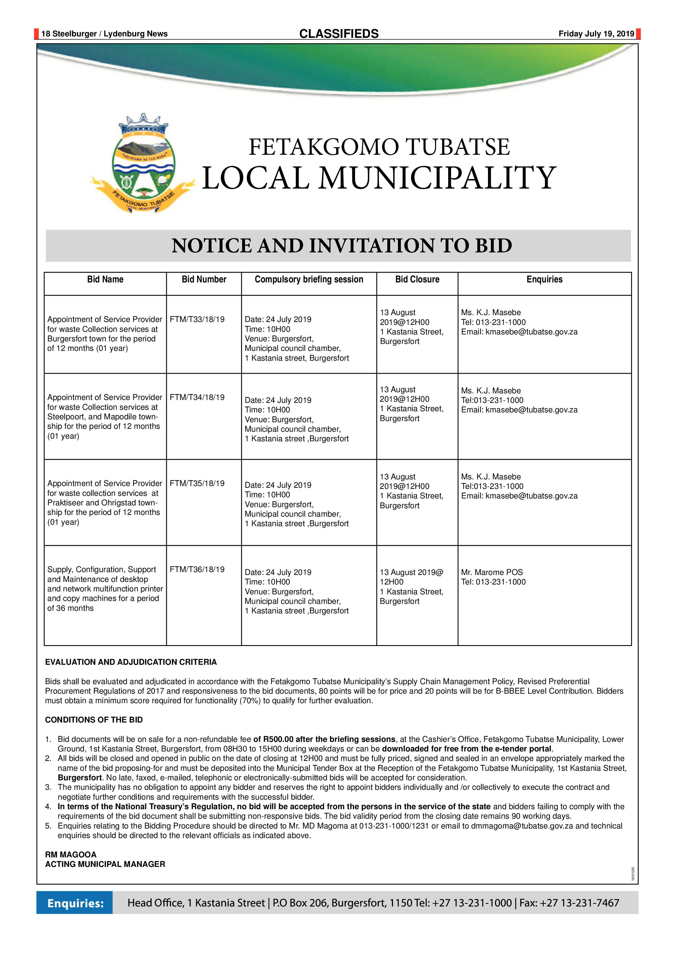 Steelburger News 19 July 2019 page 18