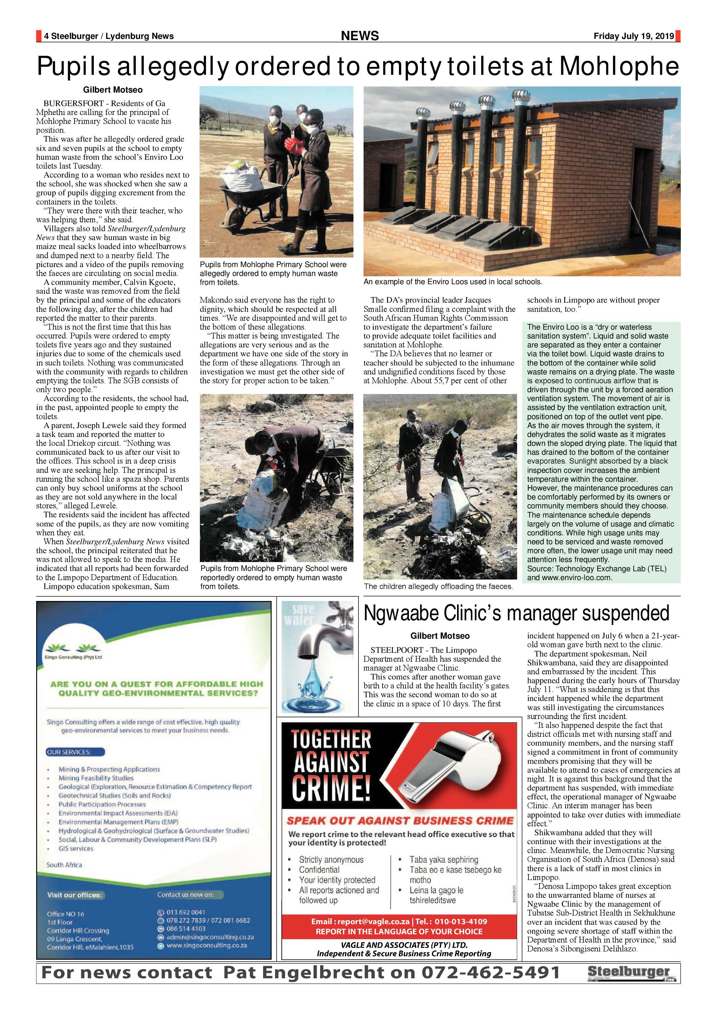 Steelburger News 19 July 2019 page 4