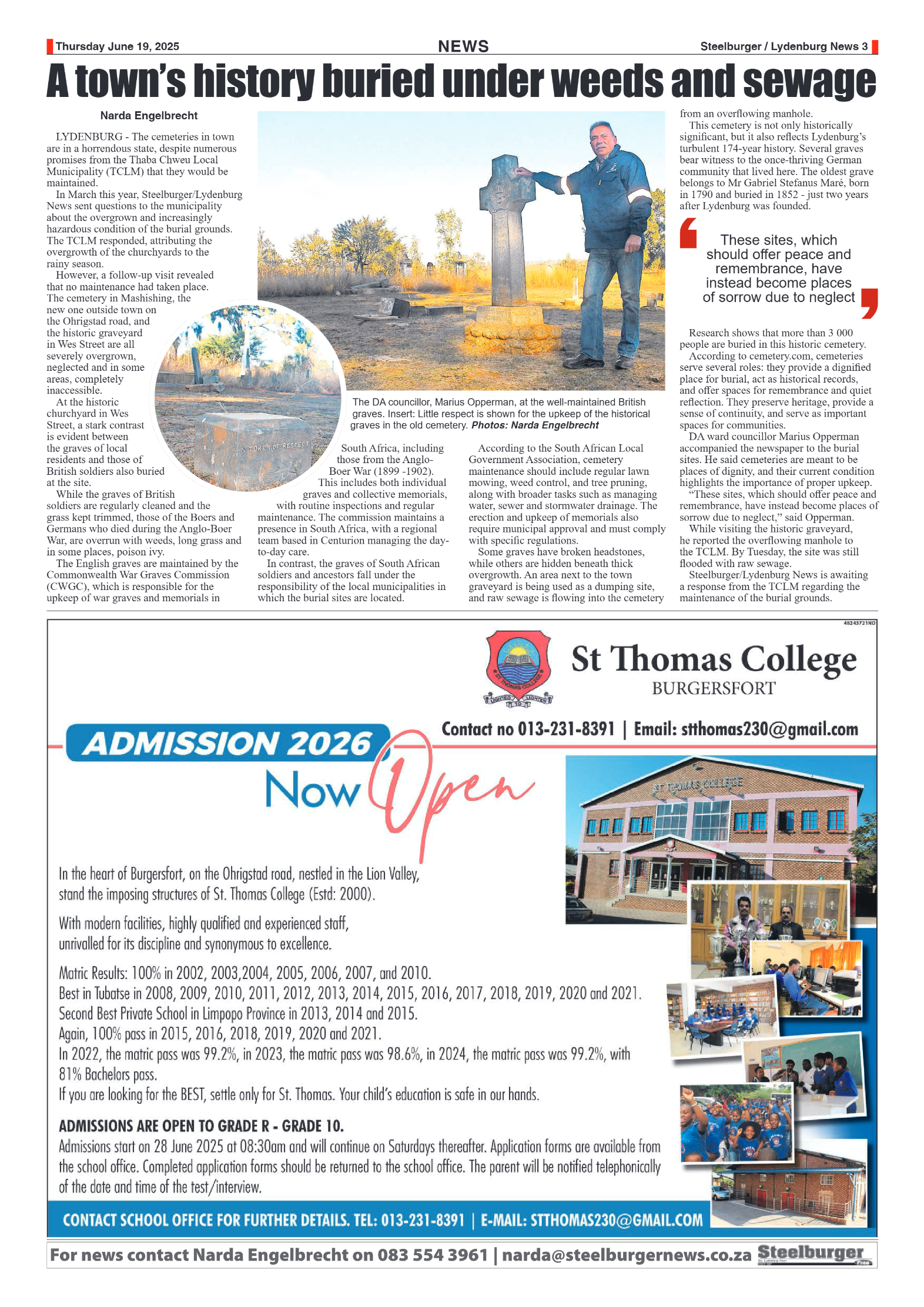 Steelburger News 19 June 2025 page 3