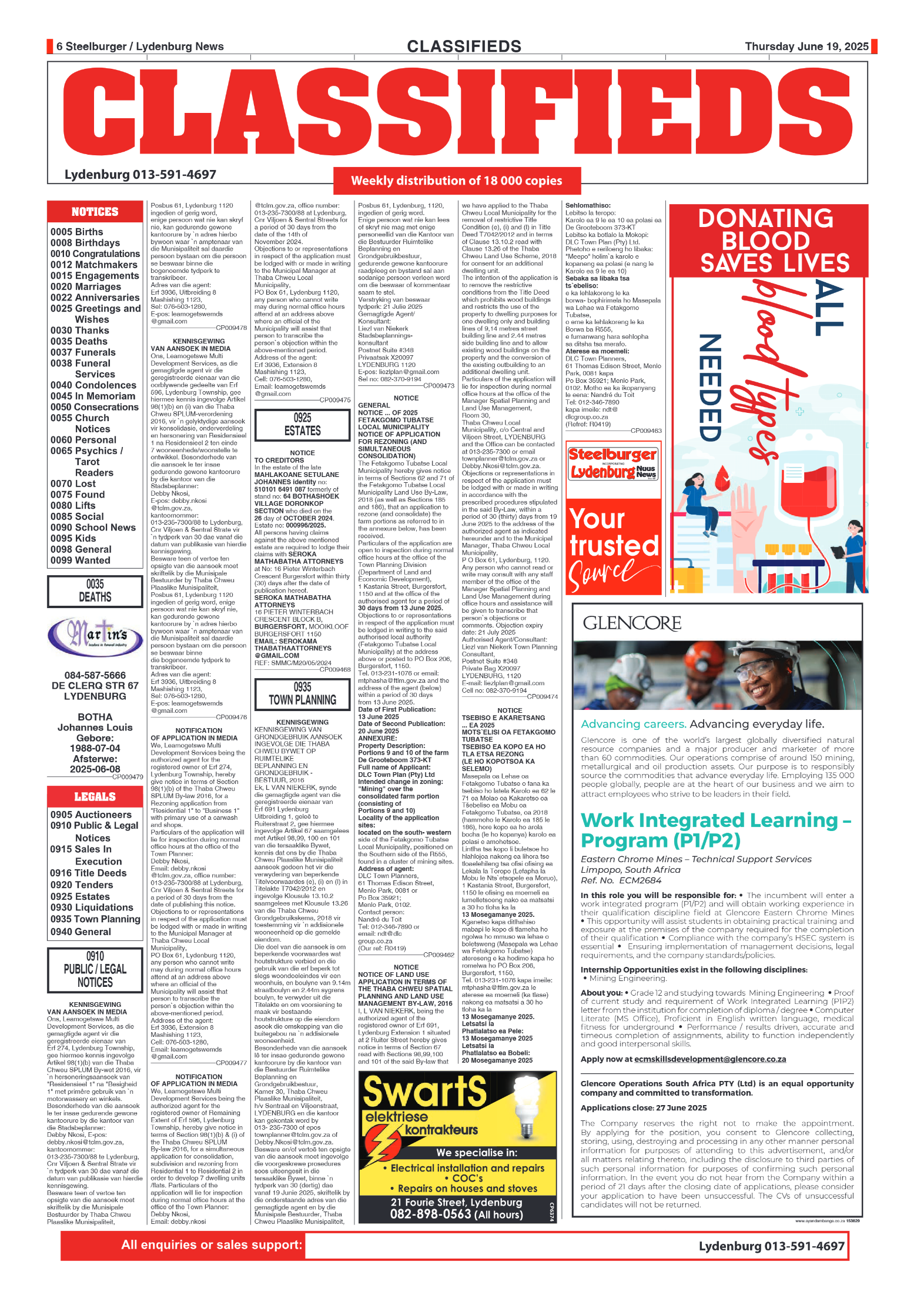 Steelburger News 19 June 2025 page 6