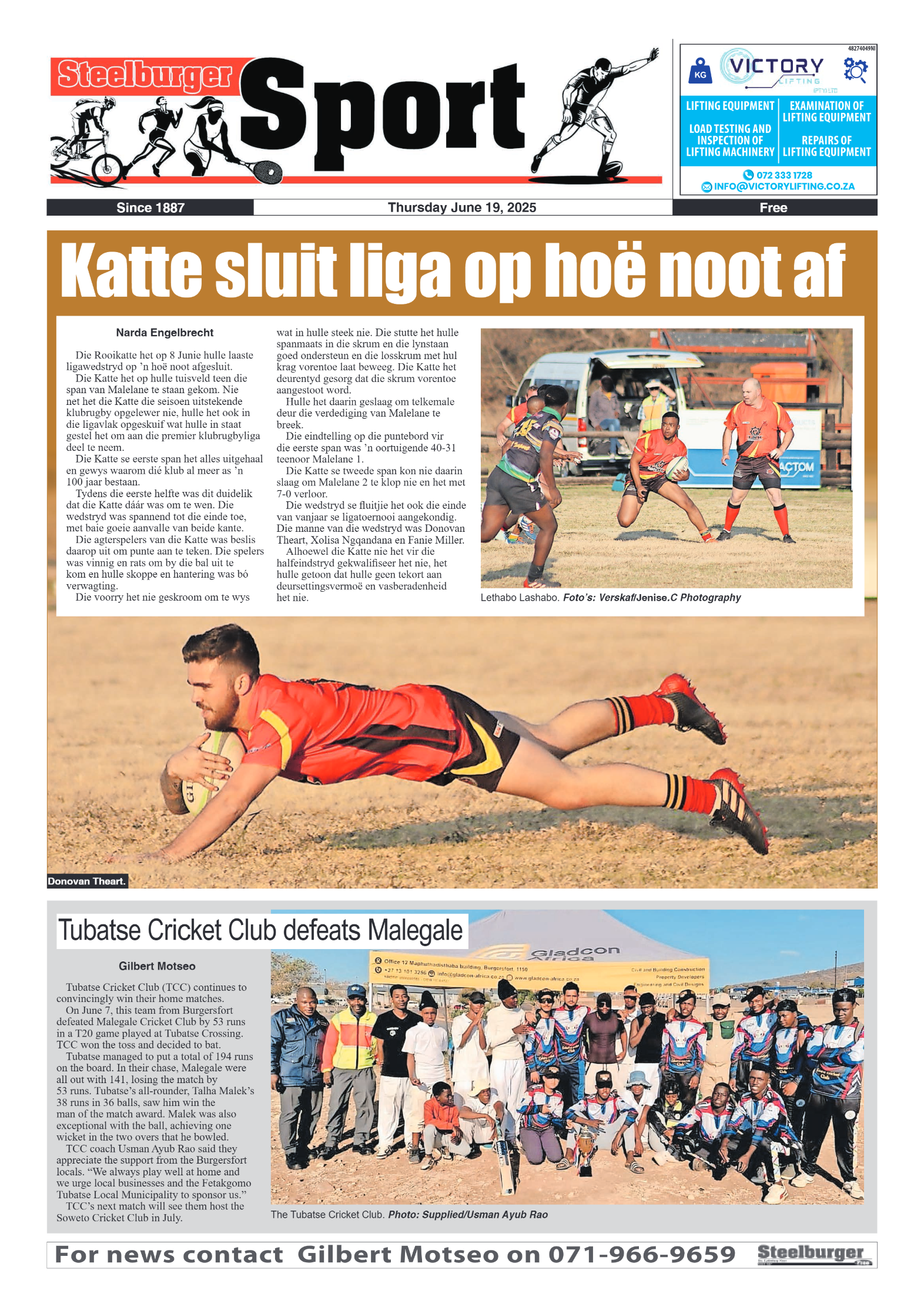 Steelburger News 19 June 2025 page 8