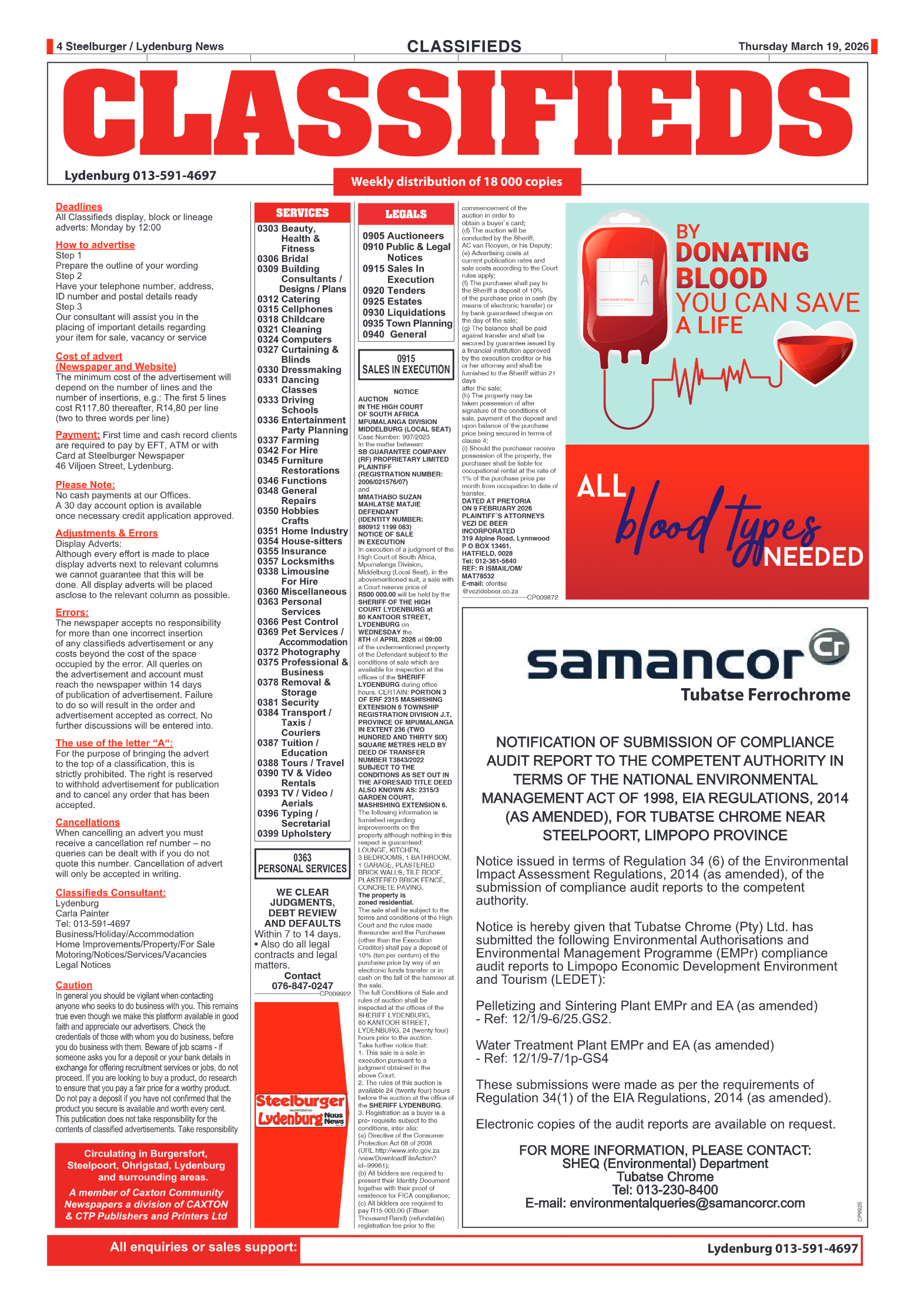 Steelburger News 19 March 2026 page 4