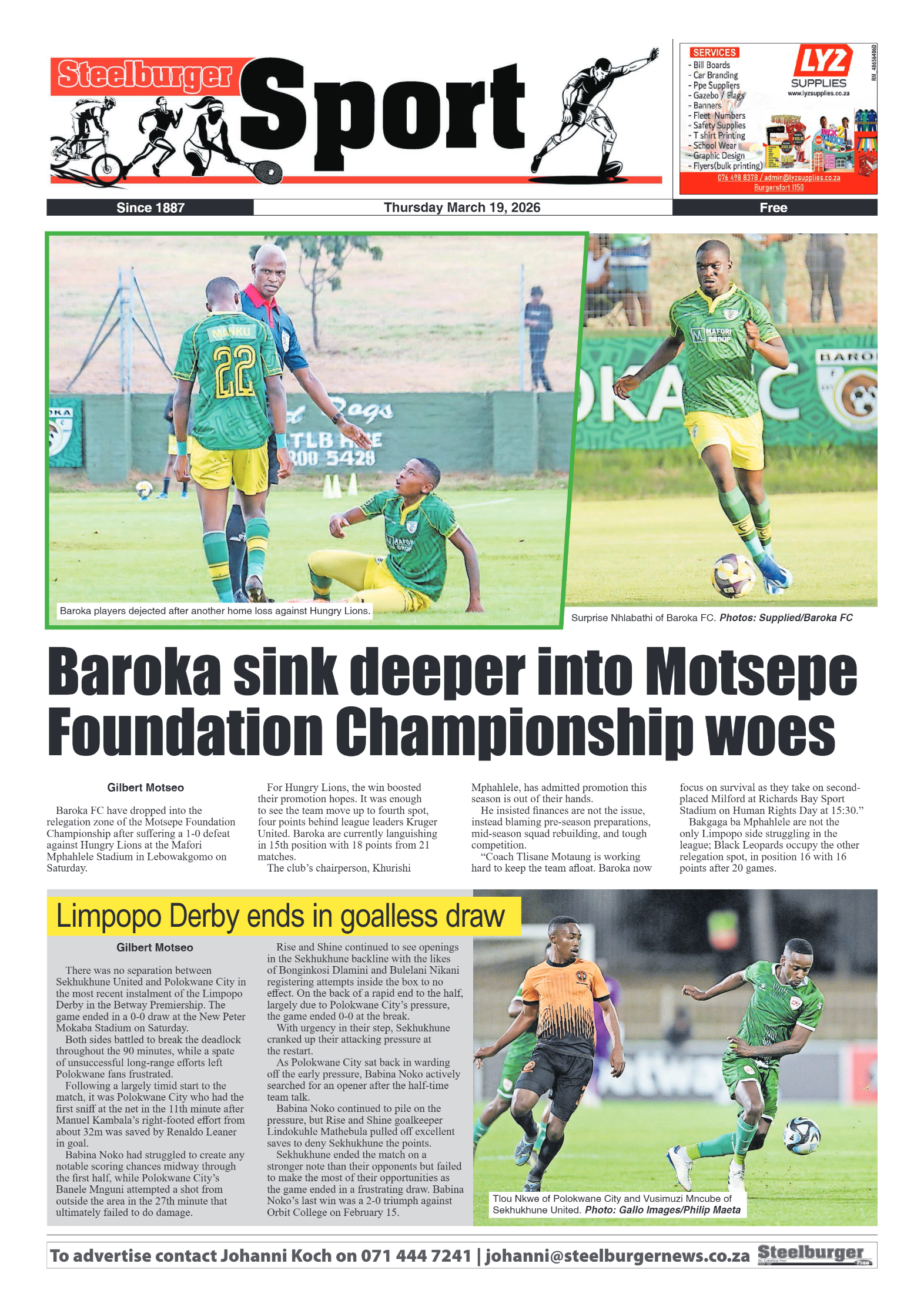 Steelburger News 19 March 2026 page 8