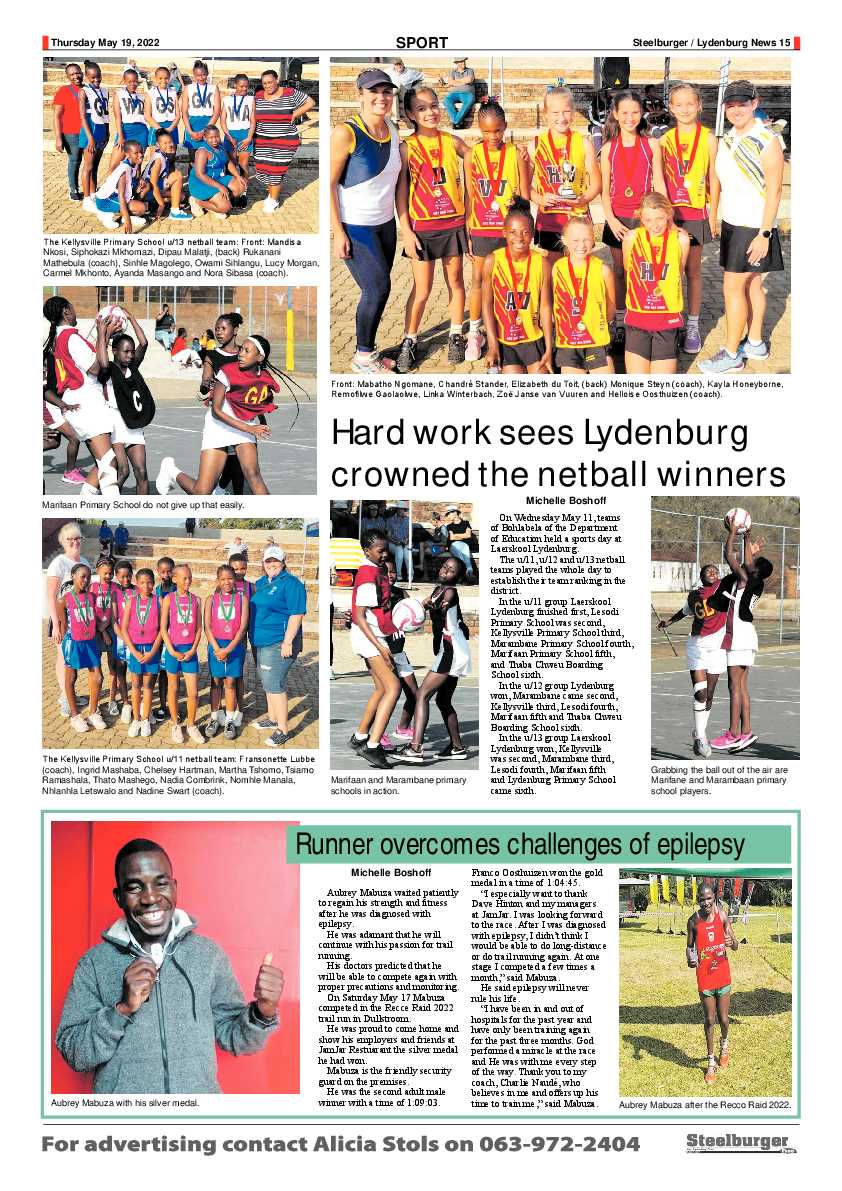 Steelburger News 19 May 2022 page 15