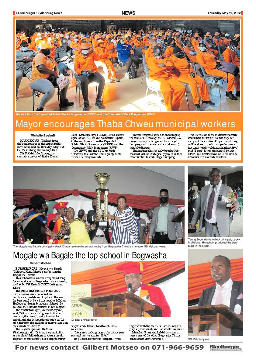 Steelburger News 19 May 2022 page 4
