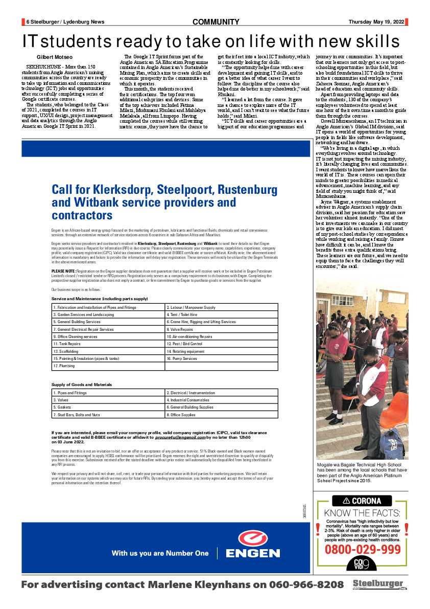 Steelburger News 19 May 2022 page 6