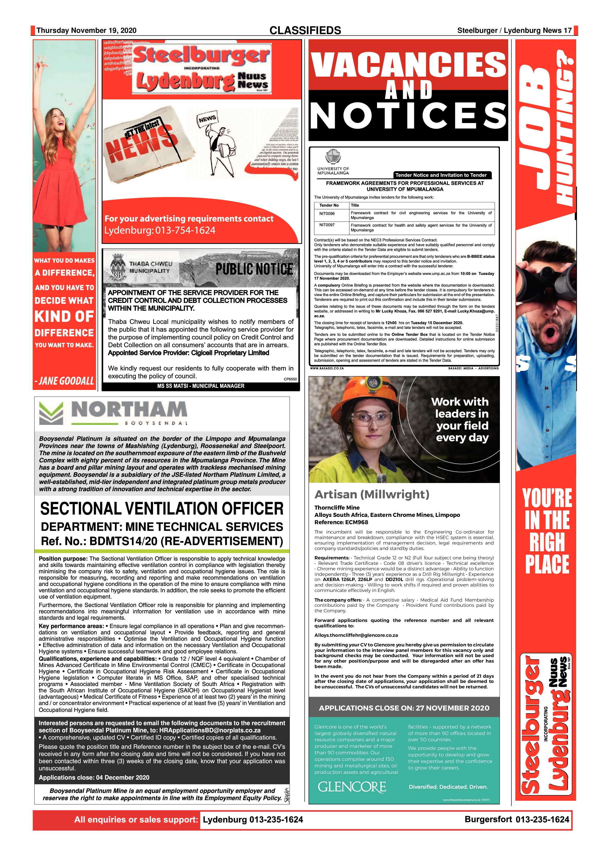 Steelburger News 19 November 2020 page 17