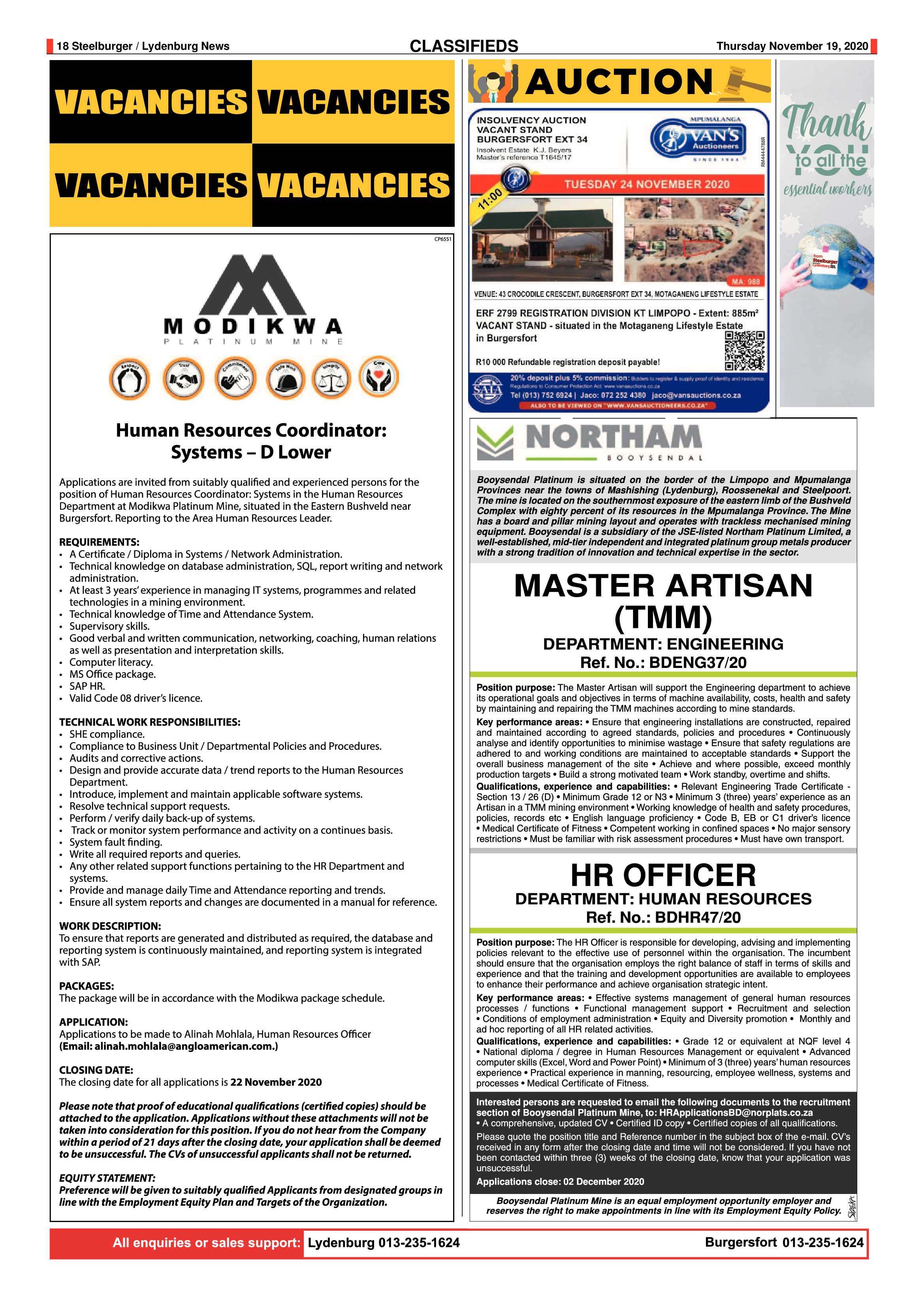 Steelburger News 19 November 2020 page 18