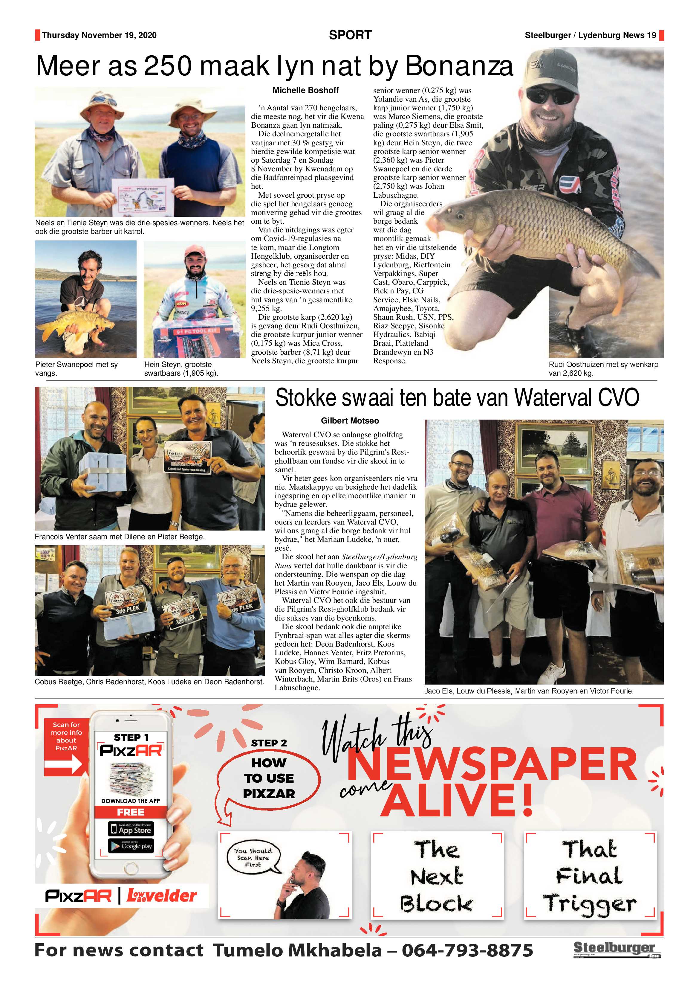 Steelburger News 19 November 2020 page 19