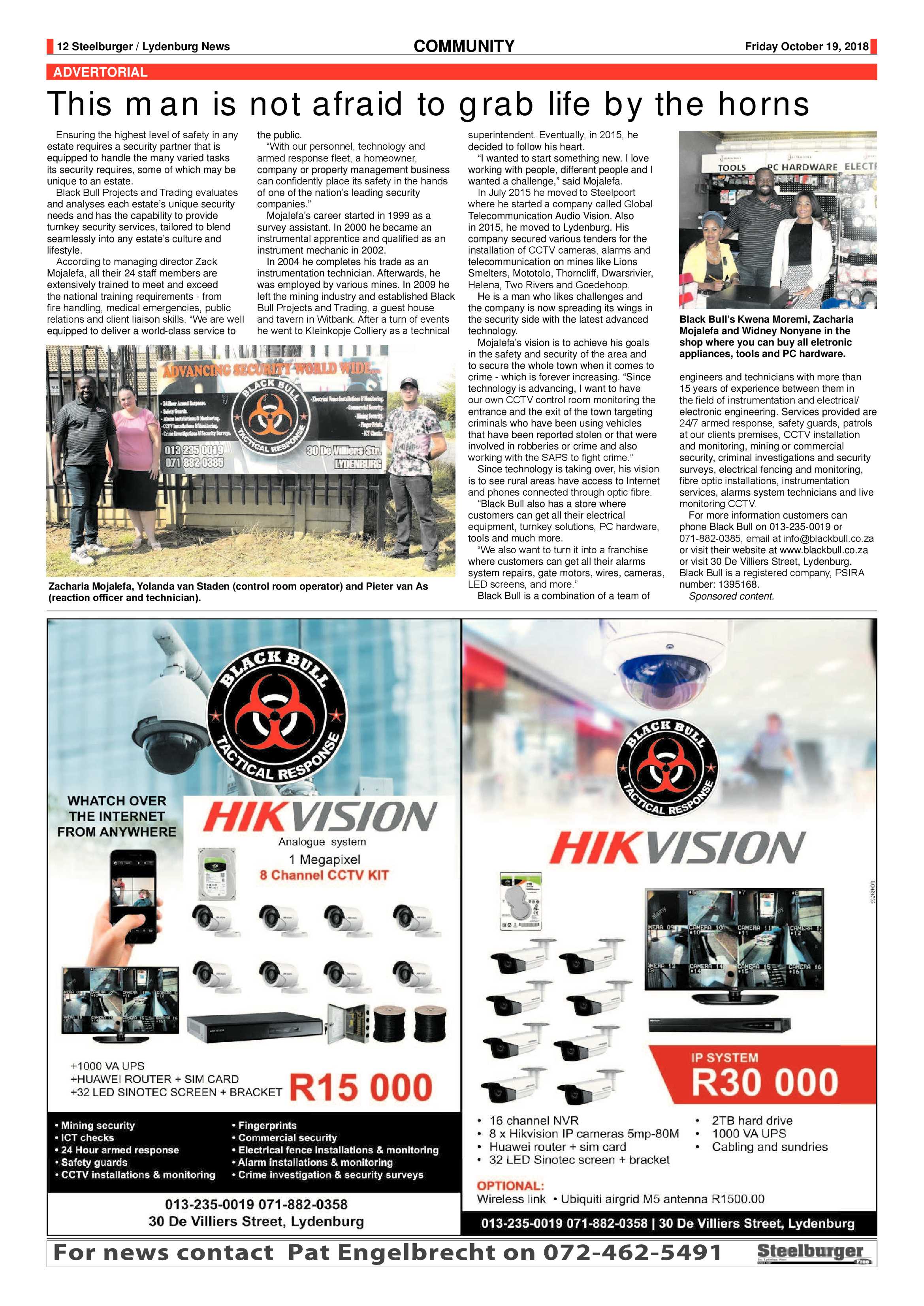 Steelburger News 19 October 2018 page 12