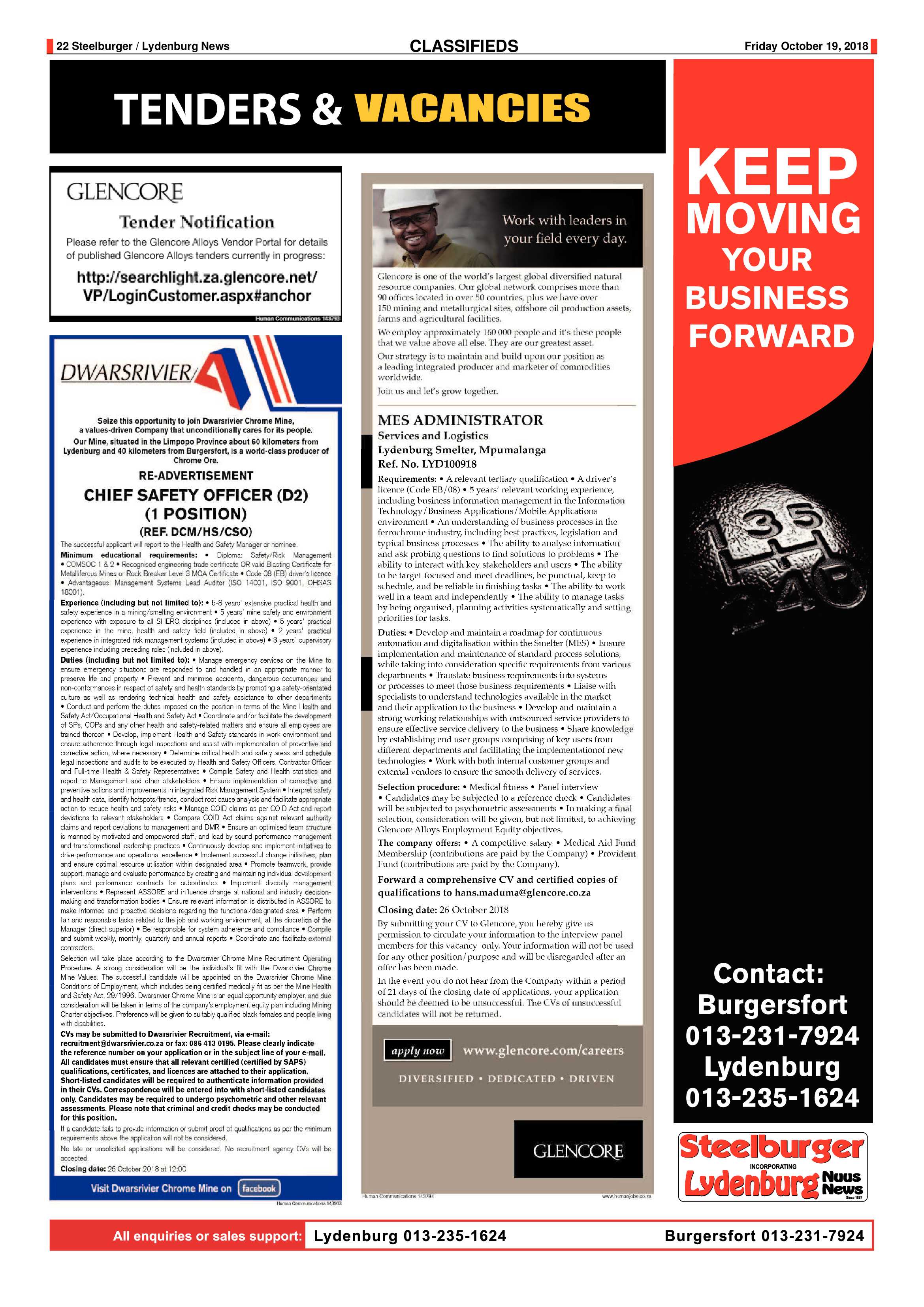 Steelburger News 19 October 2018 page 22