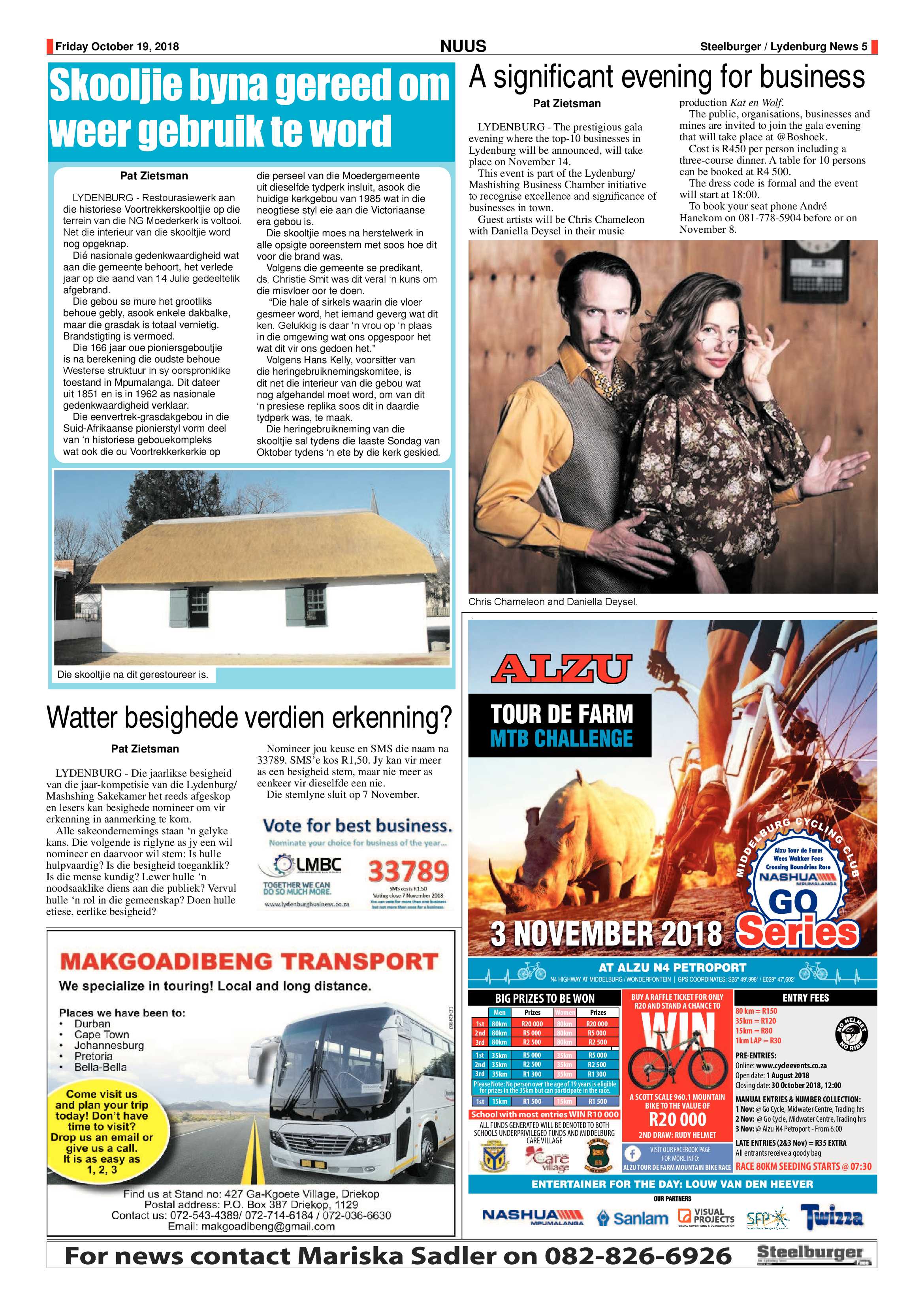 Steelburger News 19 October 2018 page 5
