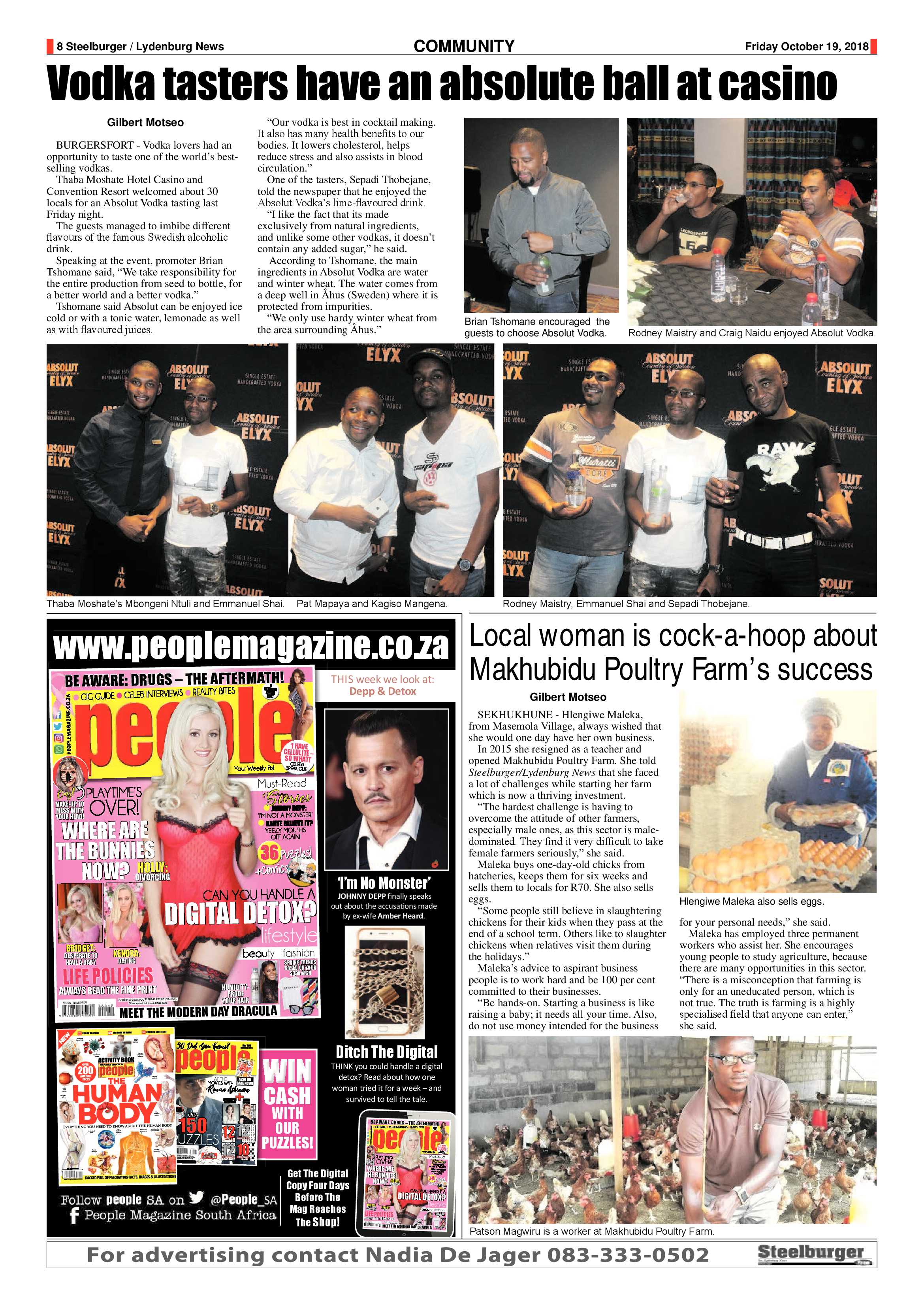 Steelburger News 19 October 2018 page 8