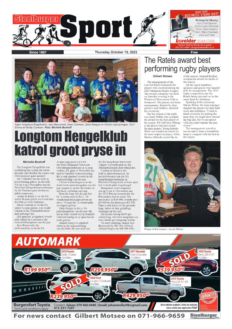 Steelburger News 19 October 2023 page 12