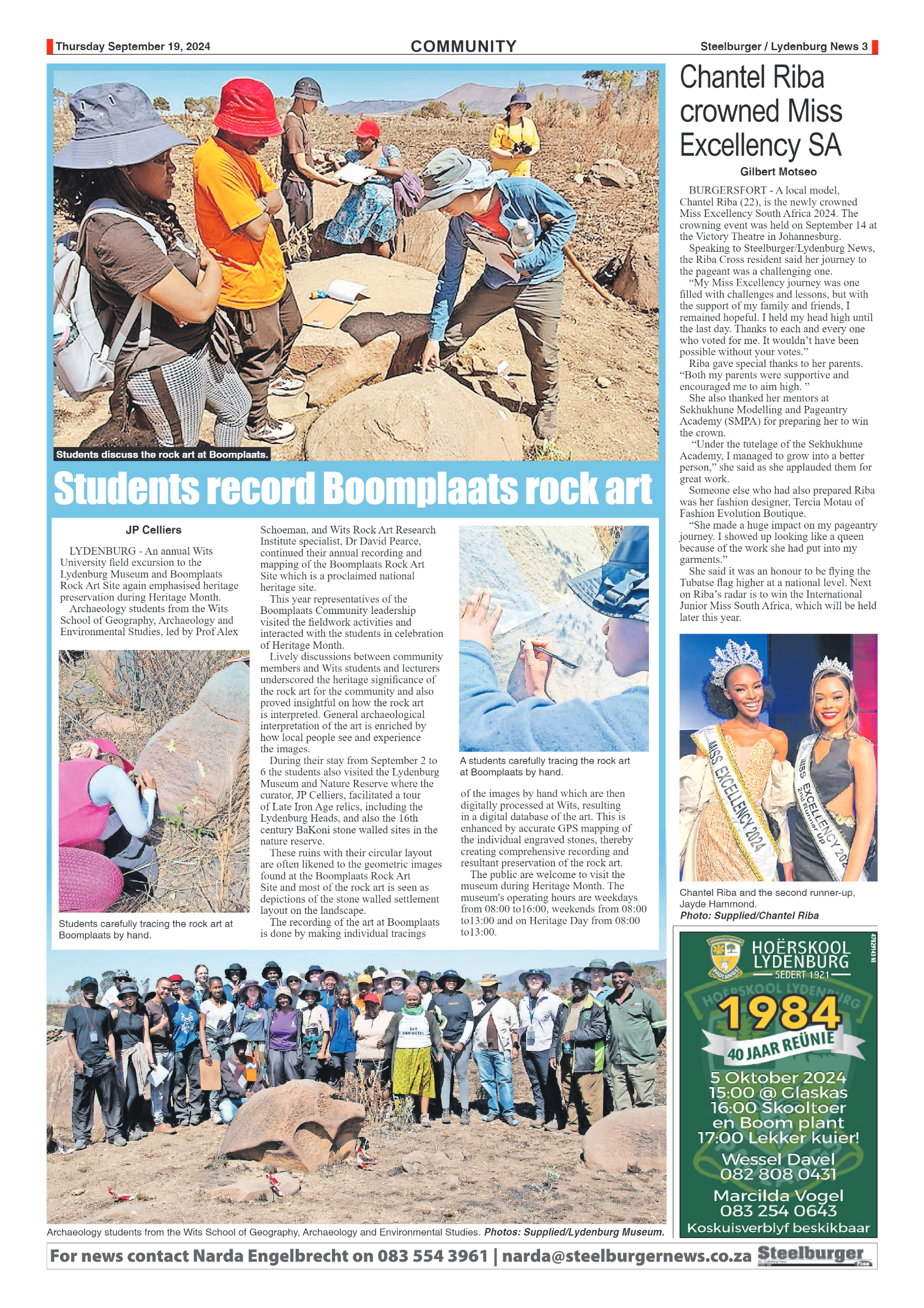 Steelburger News 19 September 2024 page 3