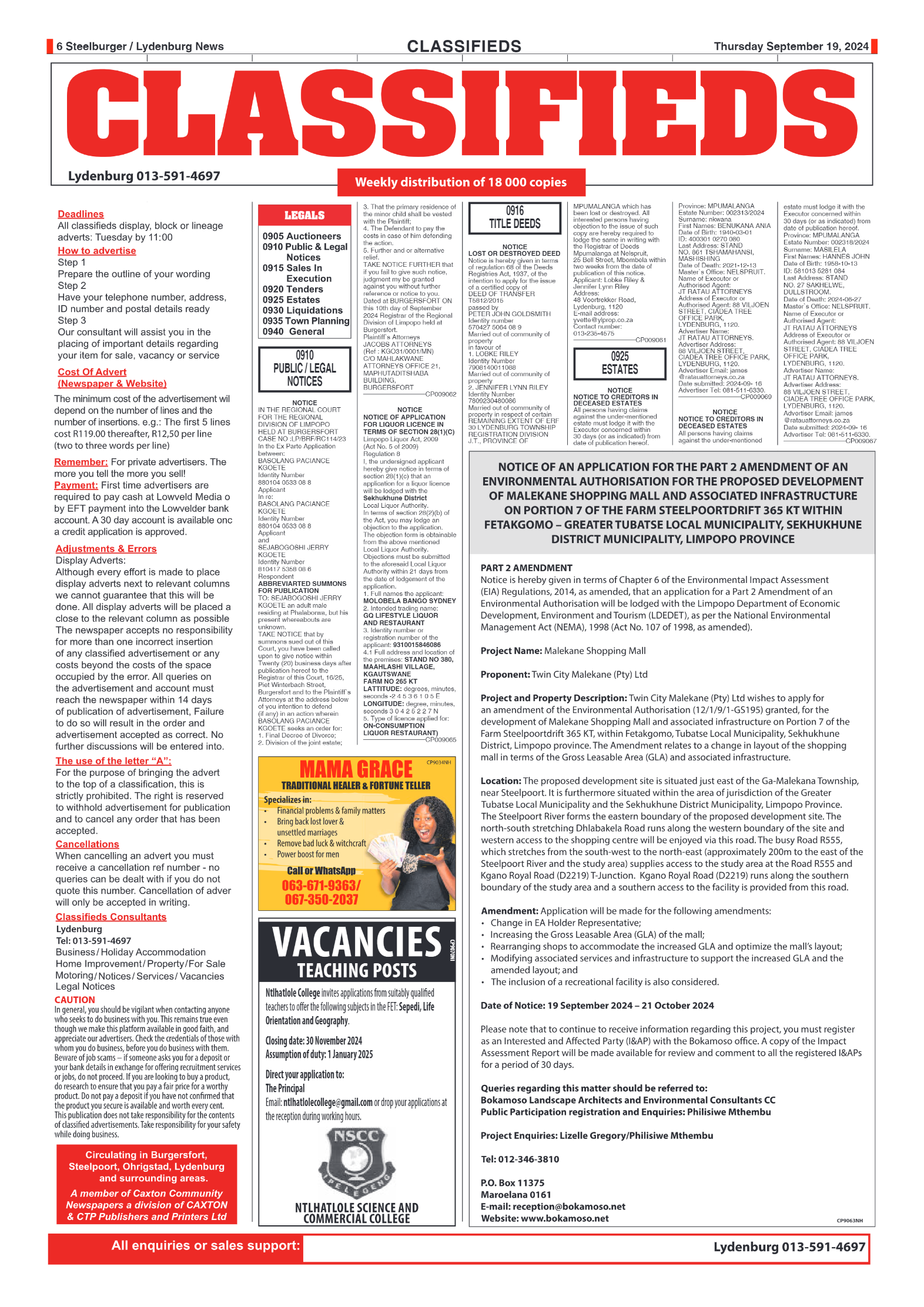 Steelburger News 19 September 2024 page 6