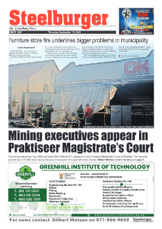 Steelburger News 19 September 2024