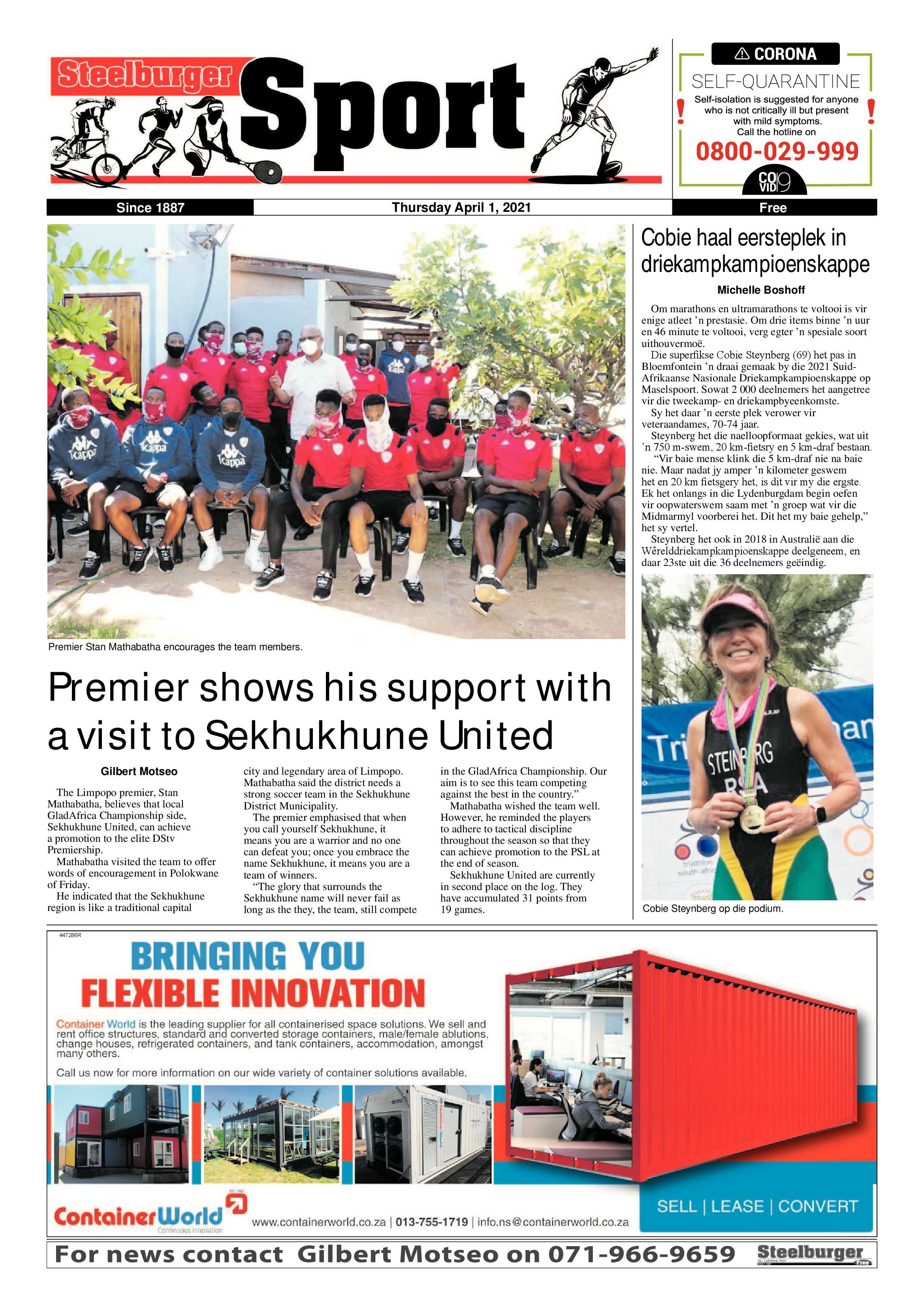 Steelburger News 1 April 2021 page 12