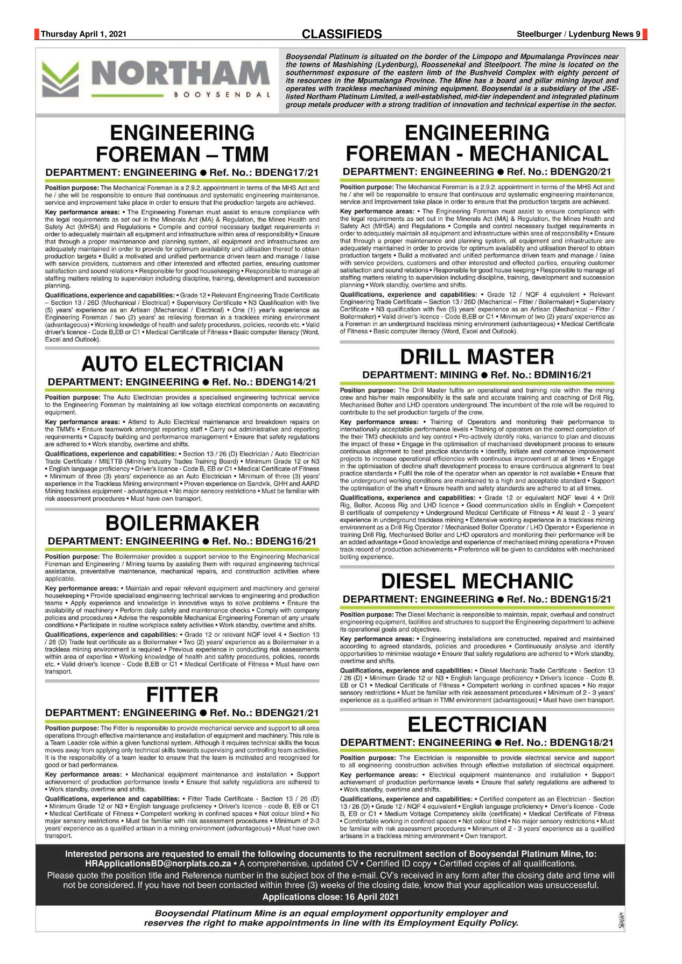 Steelburger News 1 April 2021 page 9