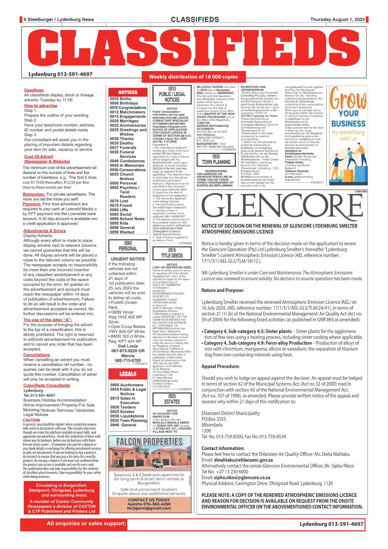 Steelburger News 1 August 2024 page 6