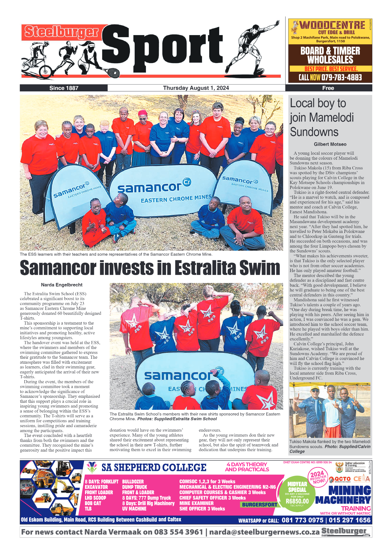 Steelburger News 1 August 2024 page 8