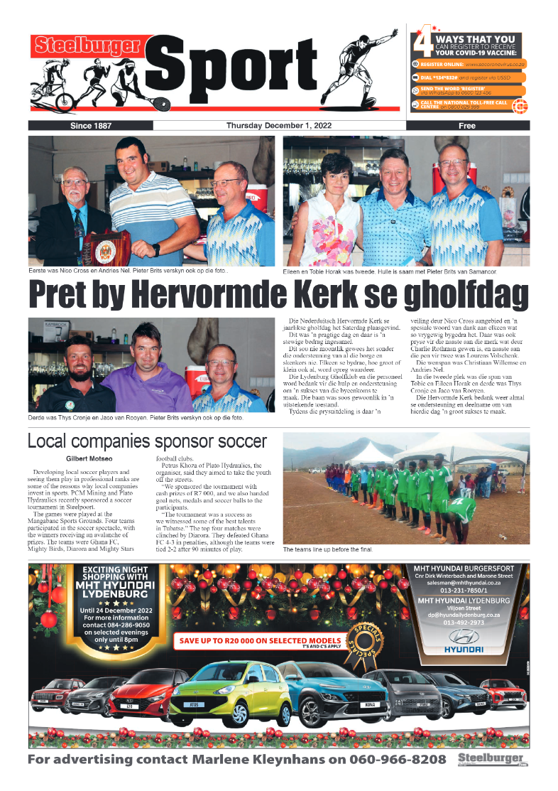 Steelburger News 1 December 2022 page 16