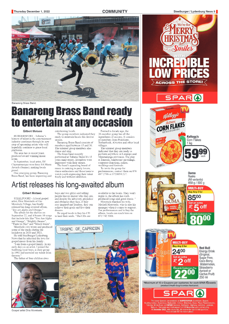 Steelburger News 1 December 2022 page 9