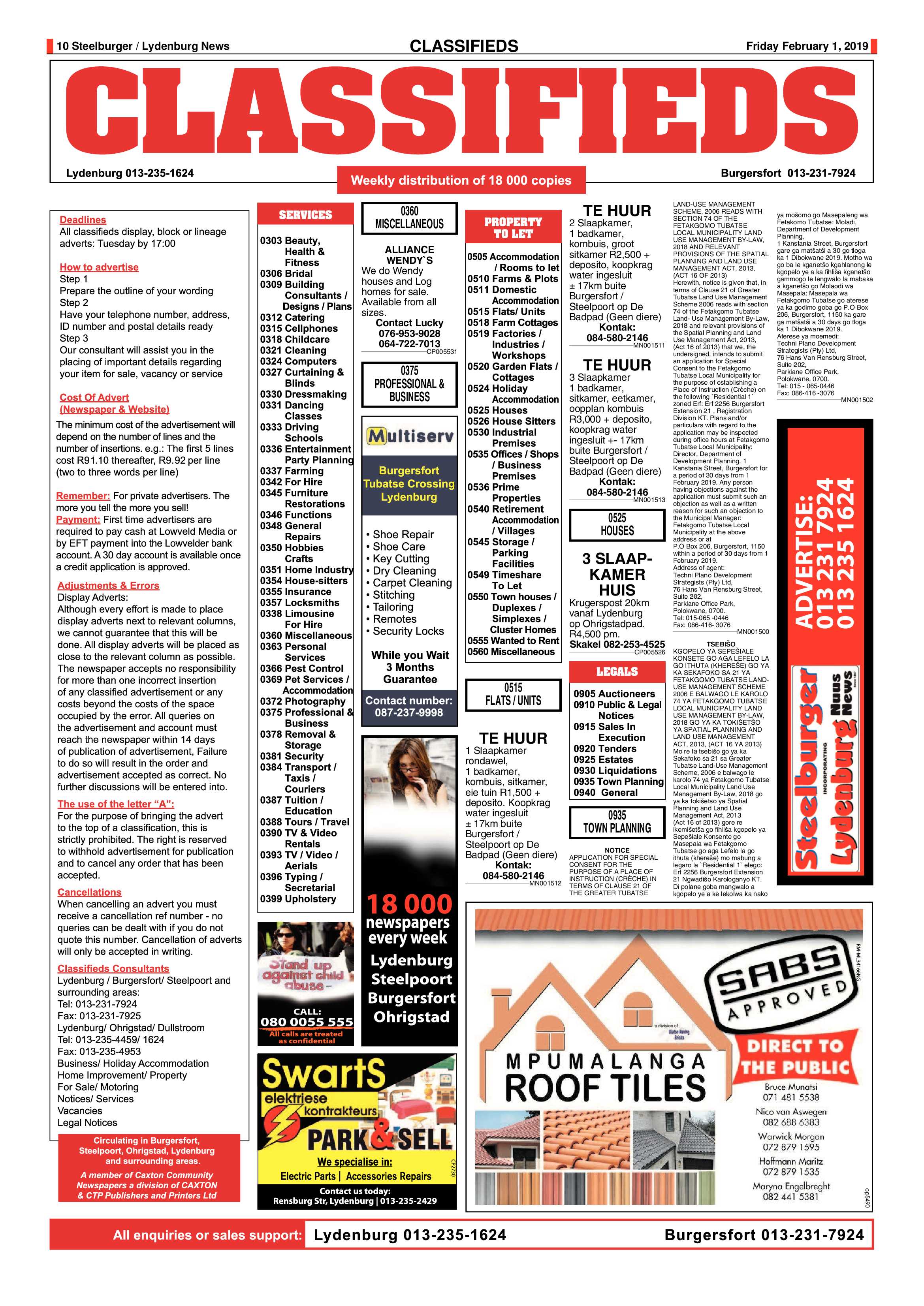 Steelburger News 1 February 2019 page 10