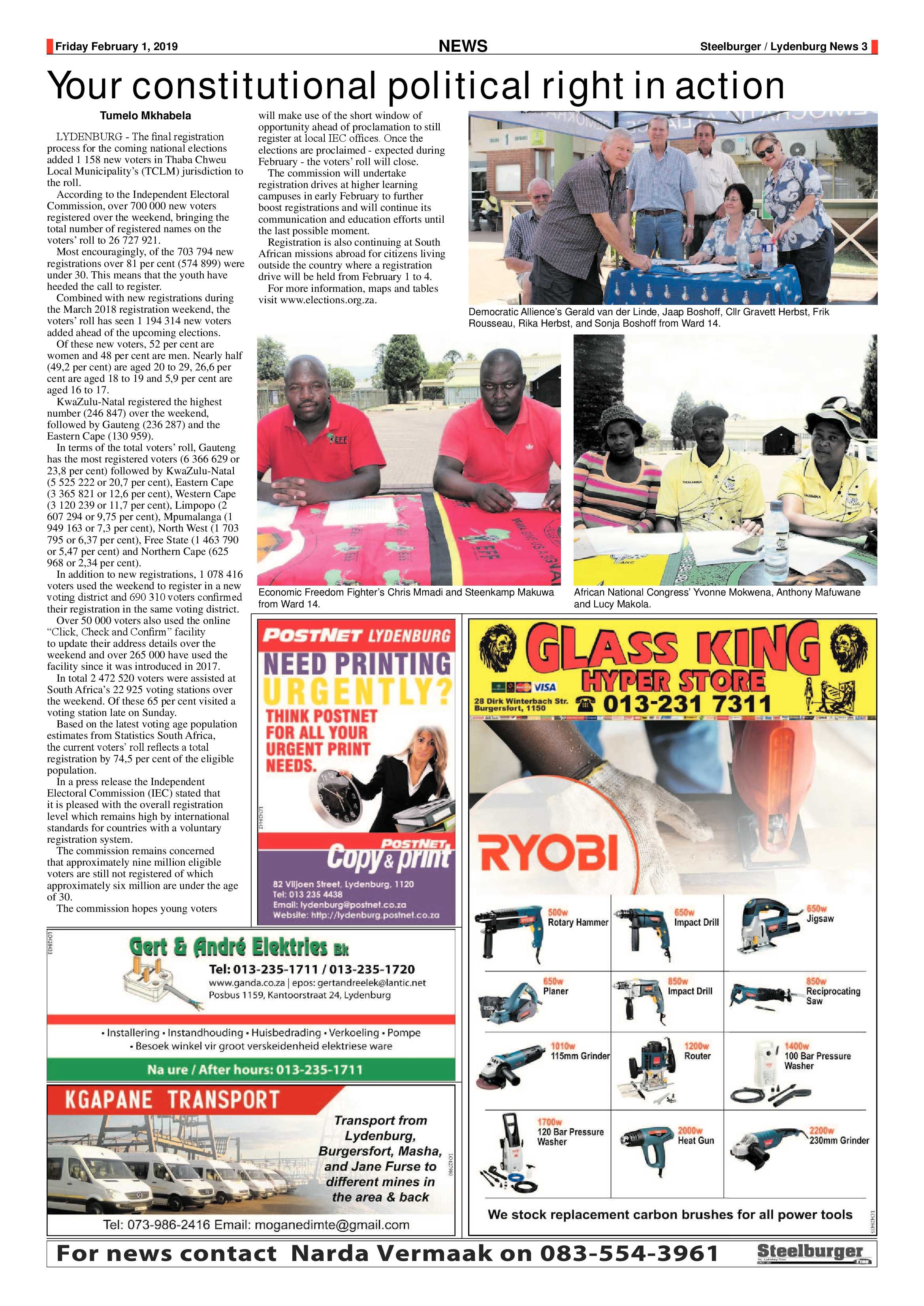 Steelburger News 1 February 2019 page 3