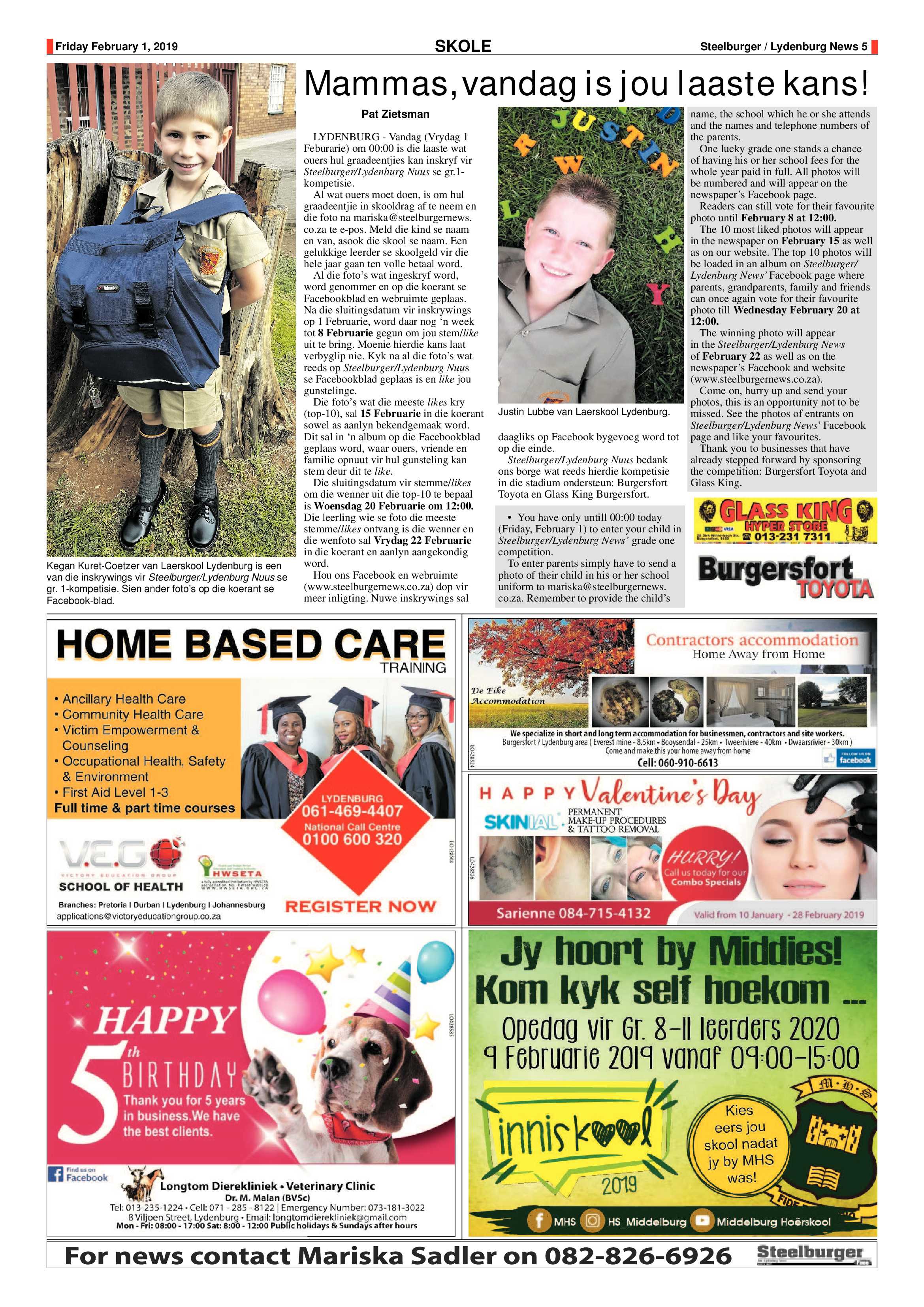 Steelburger News 1 February 2019 page 5