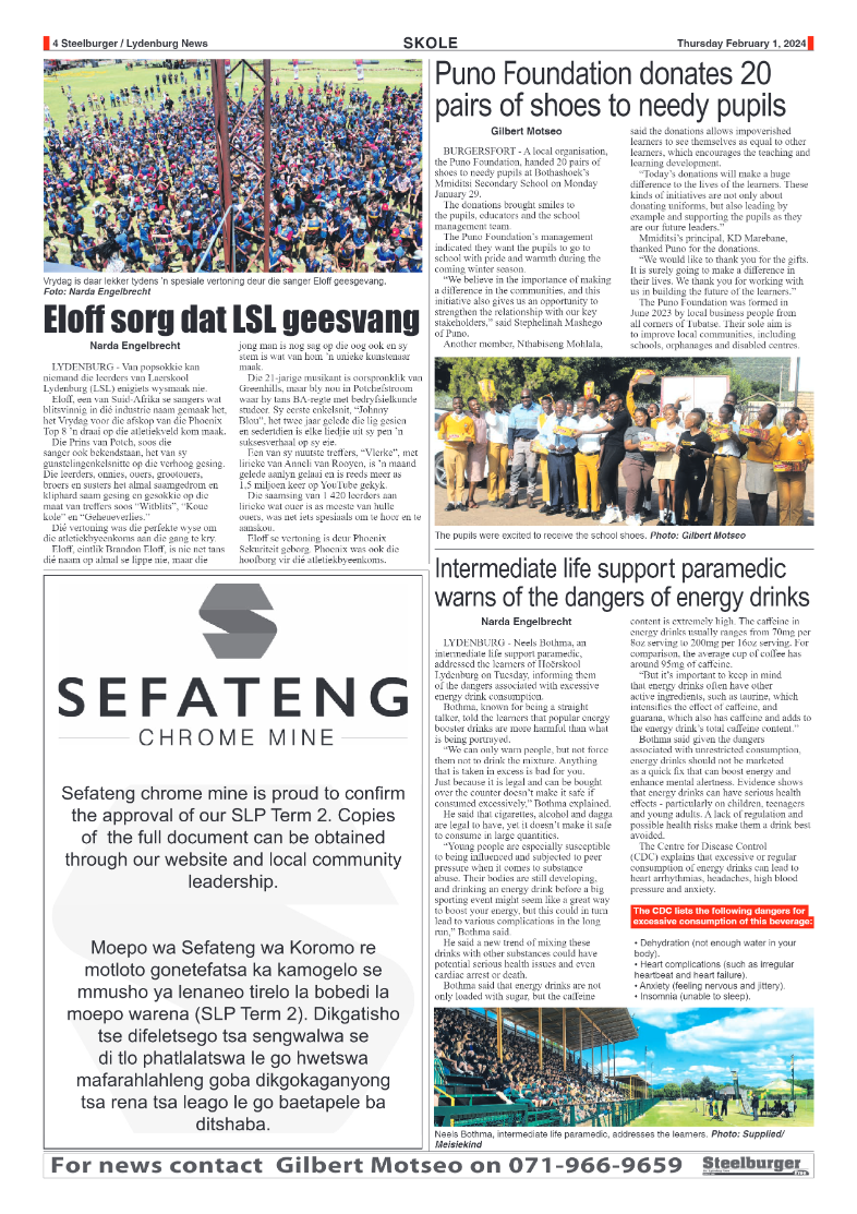 Steelburger News 1 February 2024 page 4