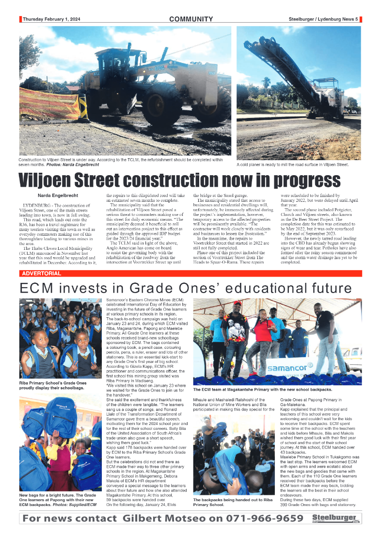 Steelburger News 1 February 2024 page 5