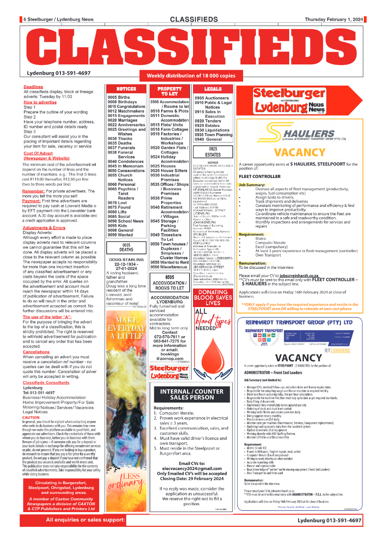 Steelburger News 1 February 2024 page 6