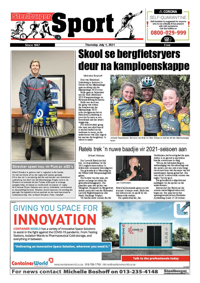 Steelburger News 1 July 2021 page 20