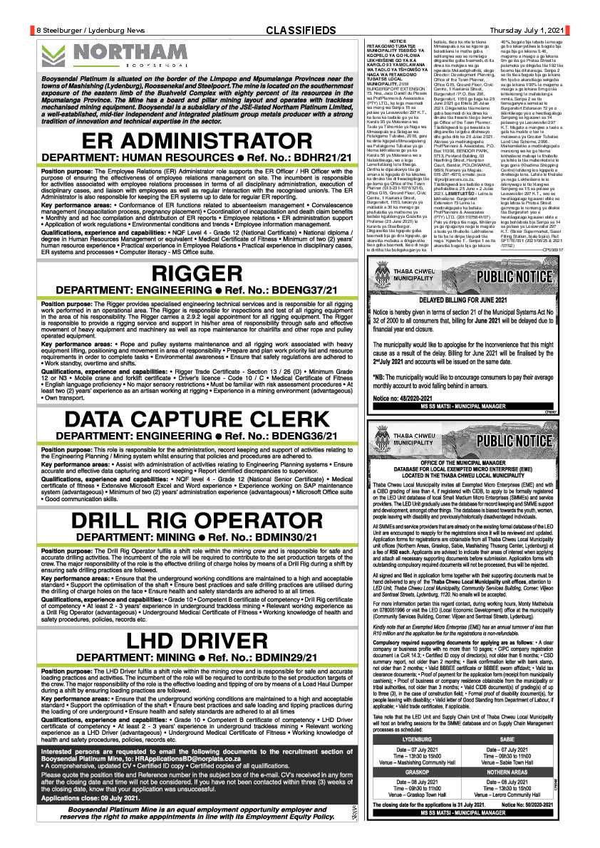 Steelburger News 1 July 2021 page 8