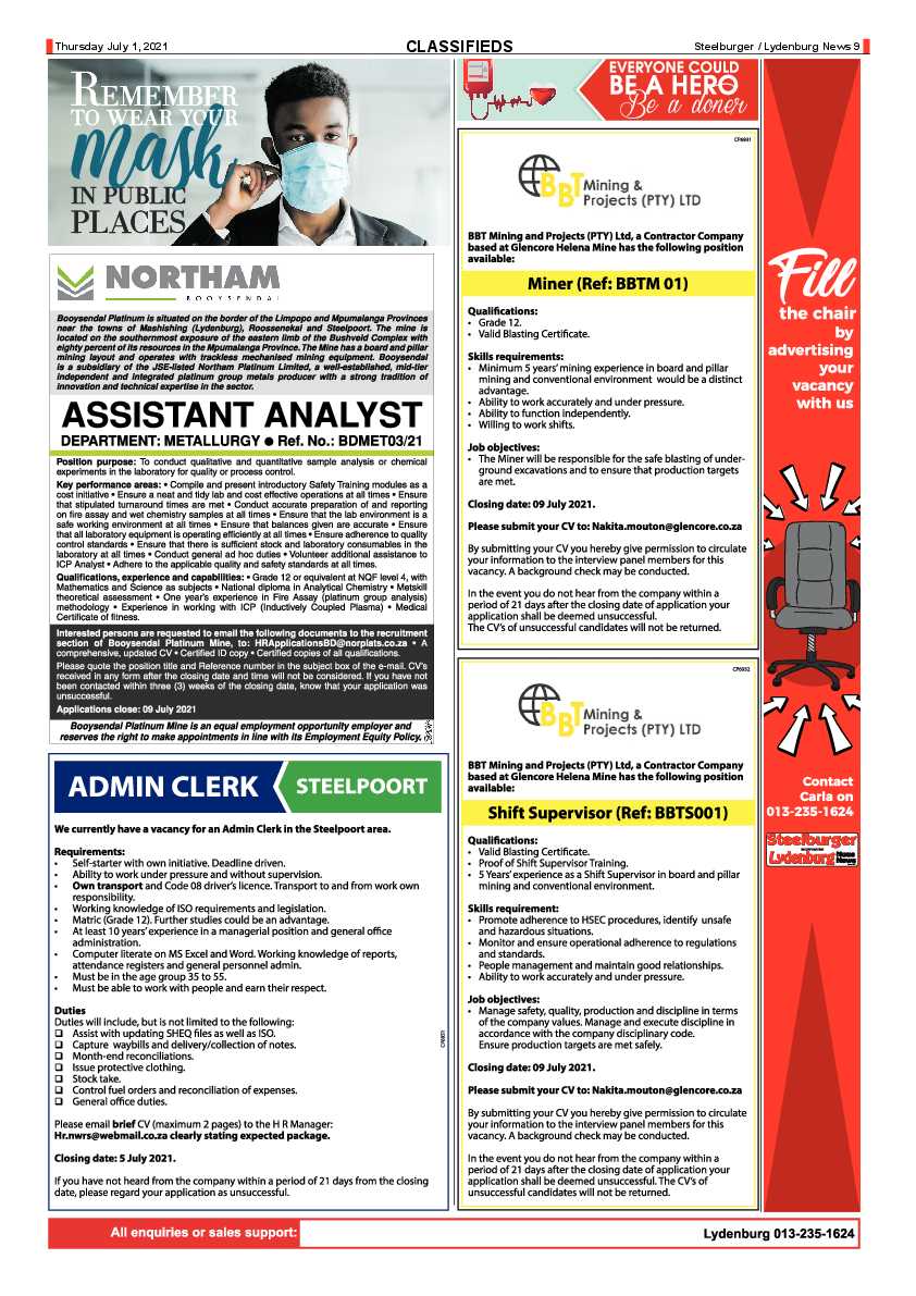 Steelburger News 1 July 2021 page 9