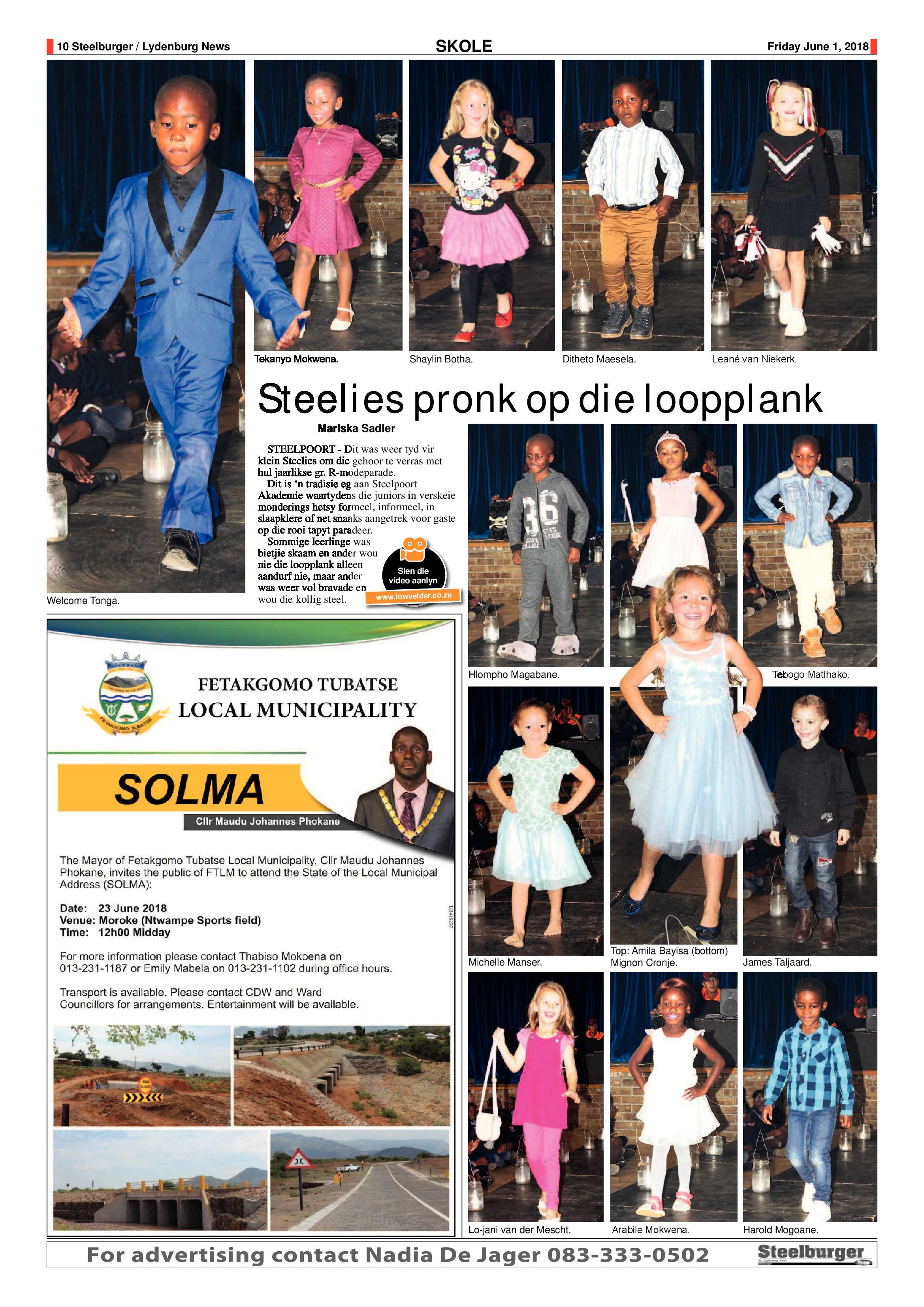 Steelburger News 1 June 2018 page 10