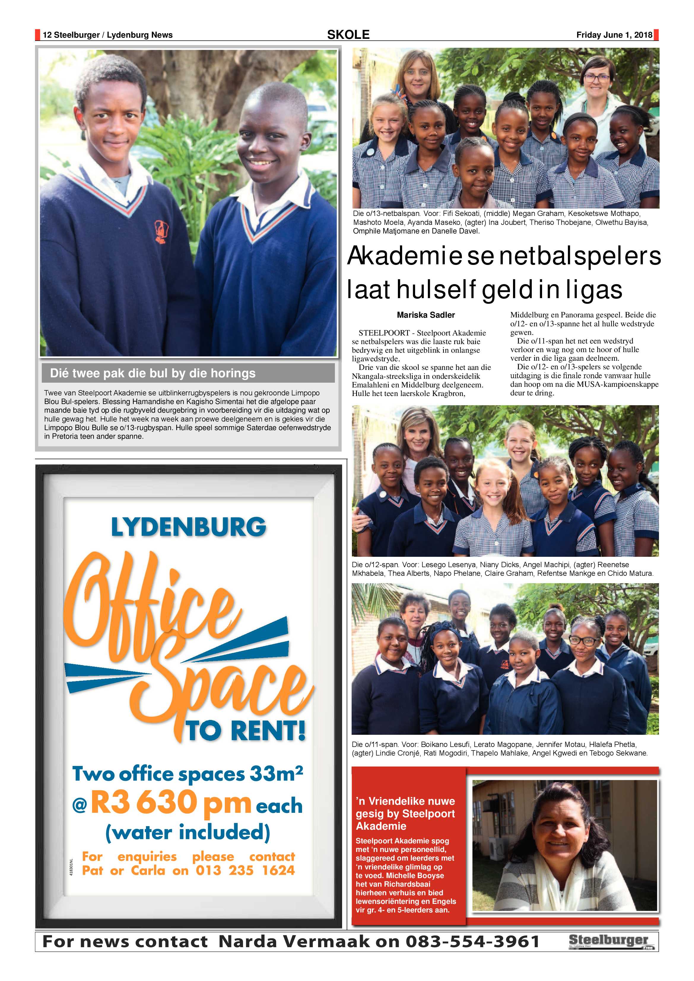 Steelburger News 1 June 2018 page 12