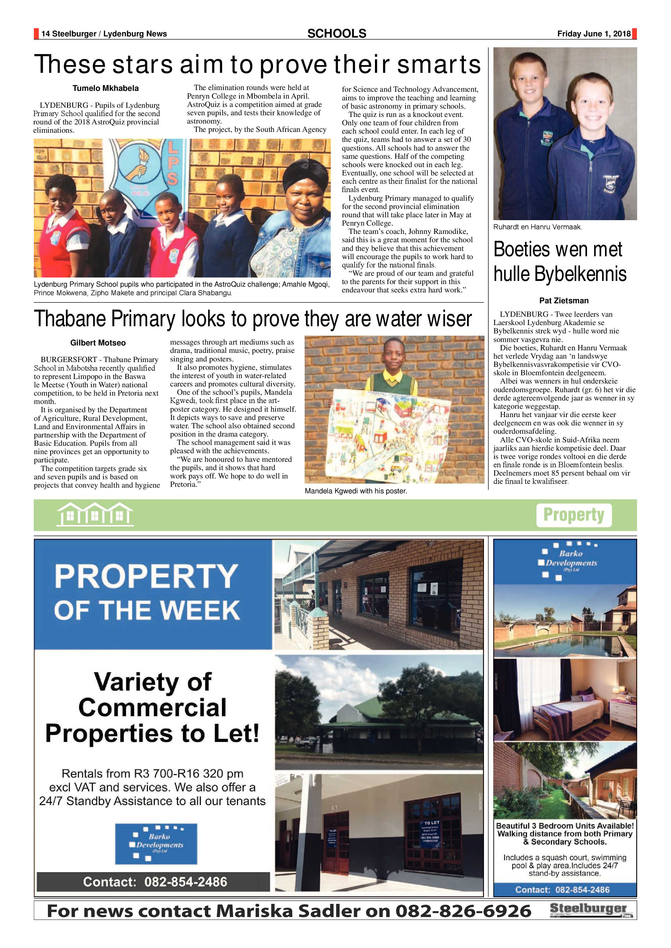 Steelburger News 1 June 2018 page 14